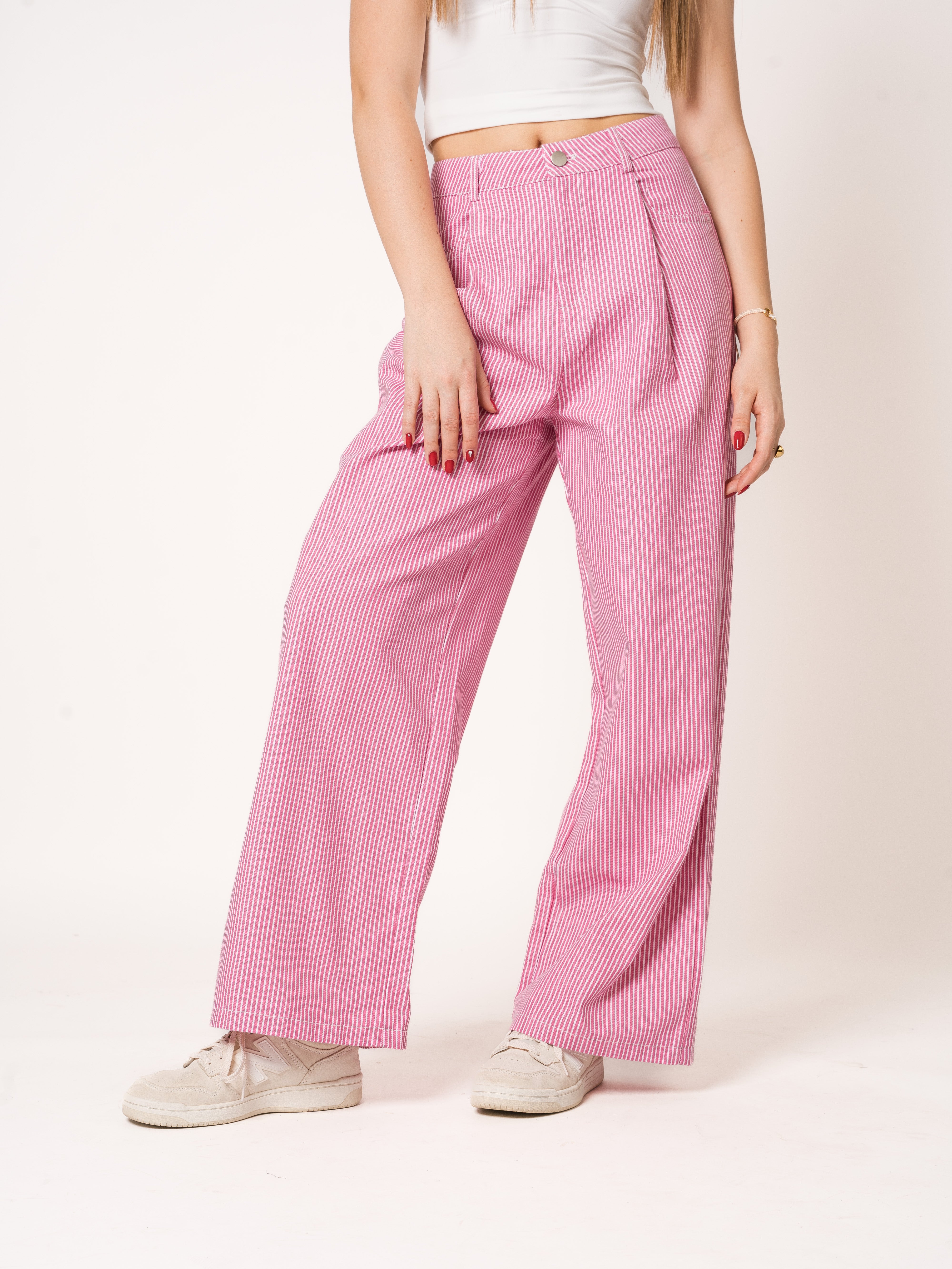 Balloon Jeans Stripes