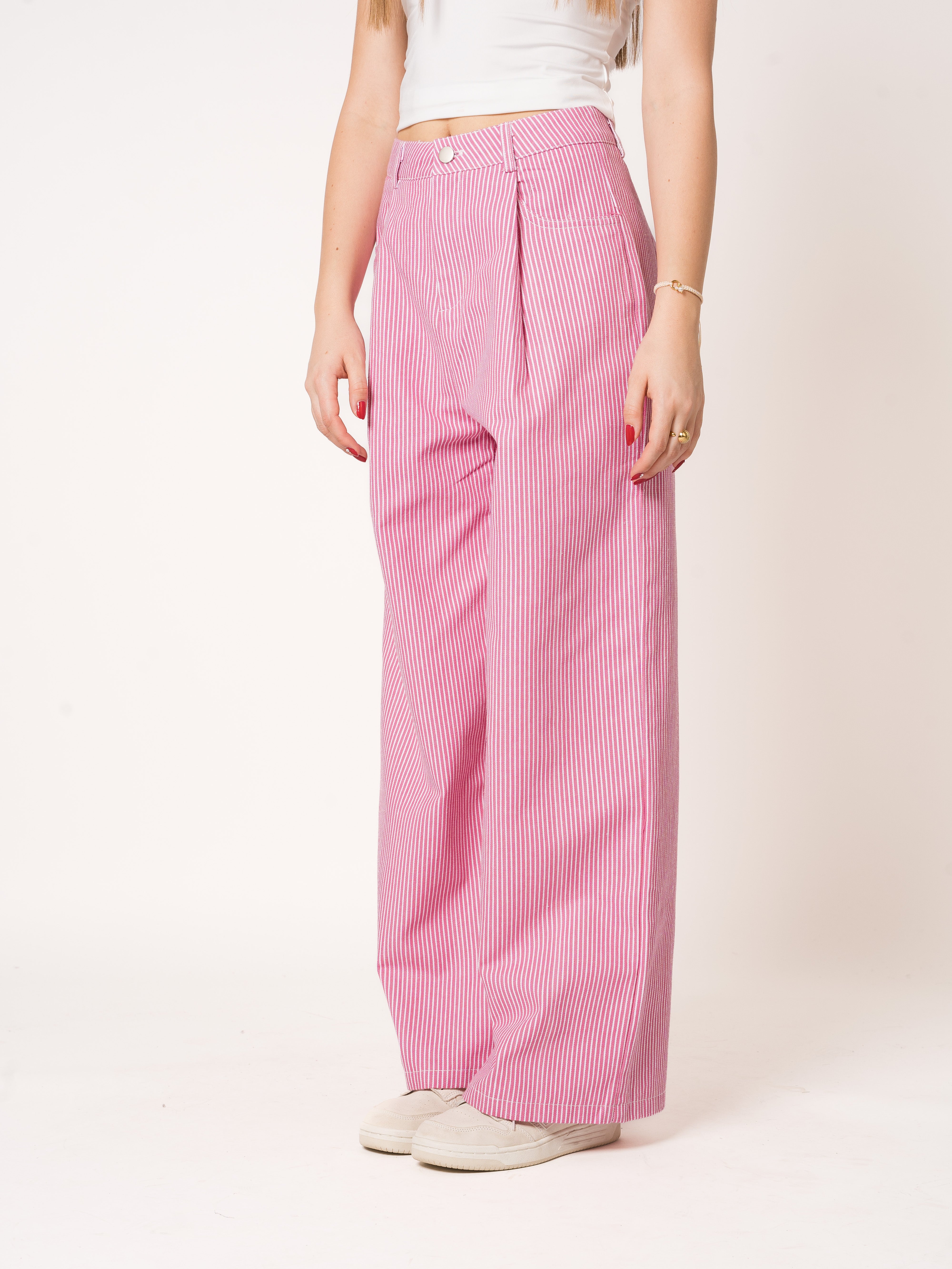 Balloon Jeans Stripes