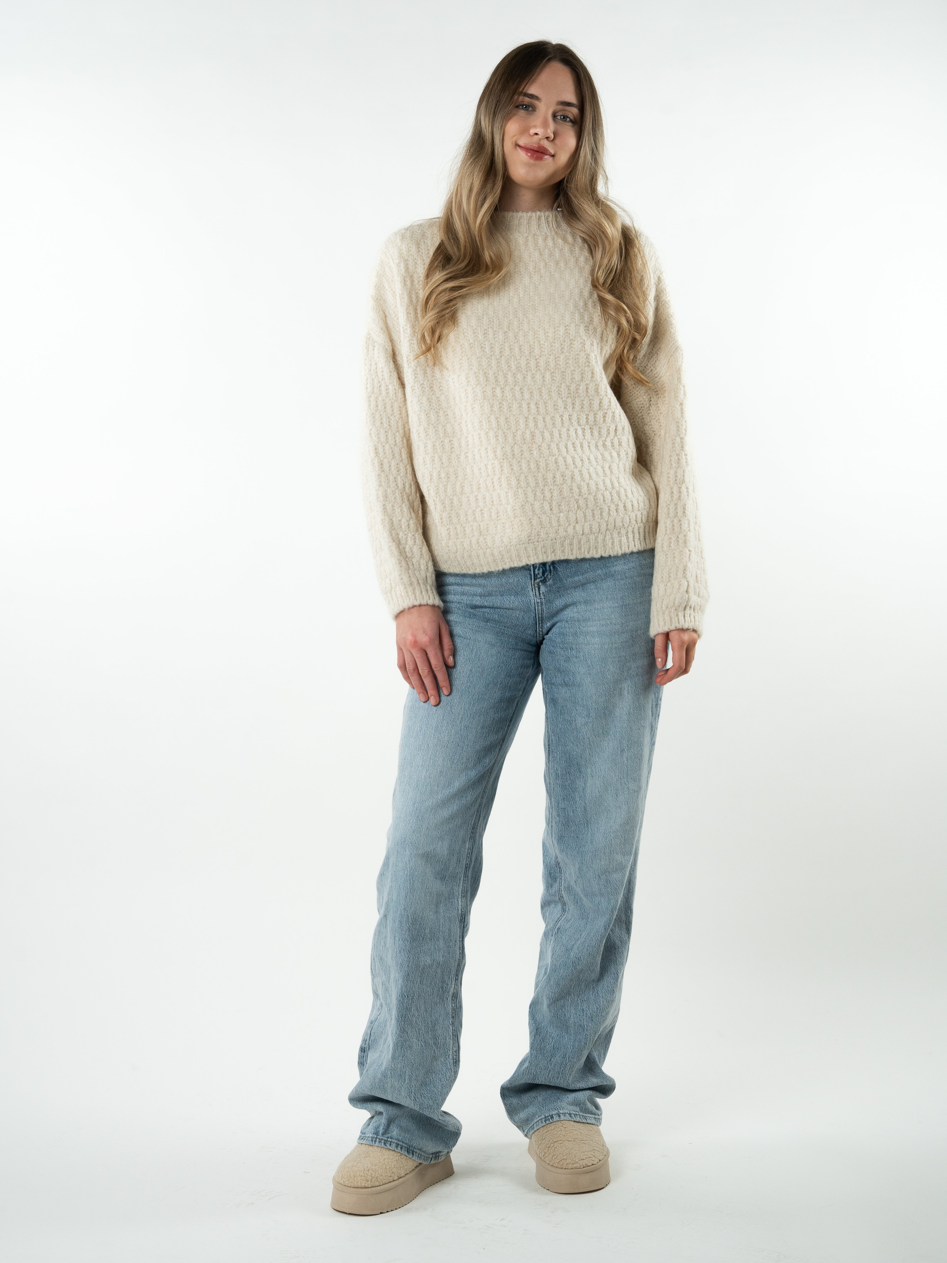 Strickpullover Vivien - Creme