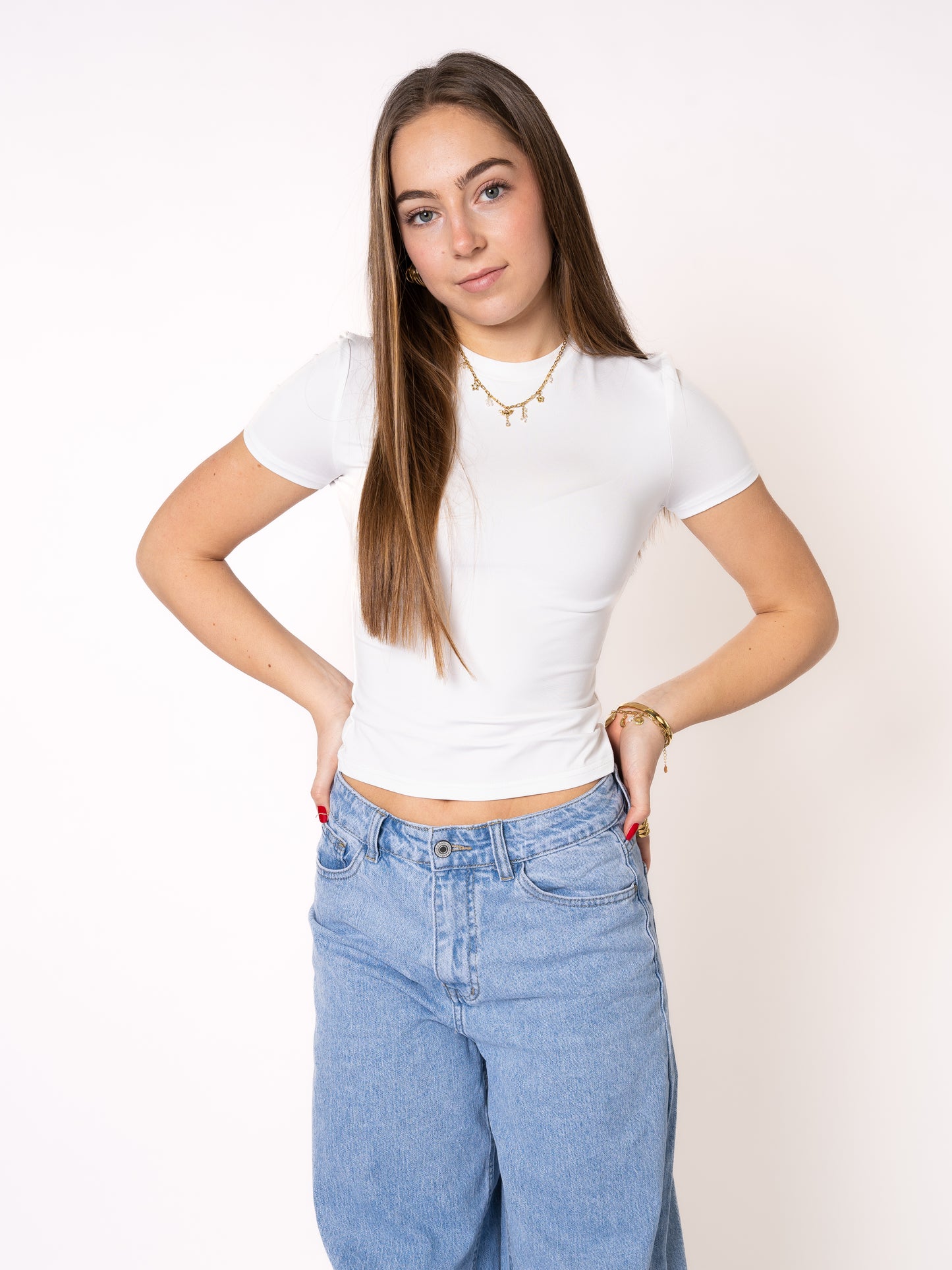 Classic Basic T-Shirt - Weiß
