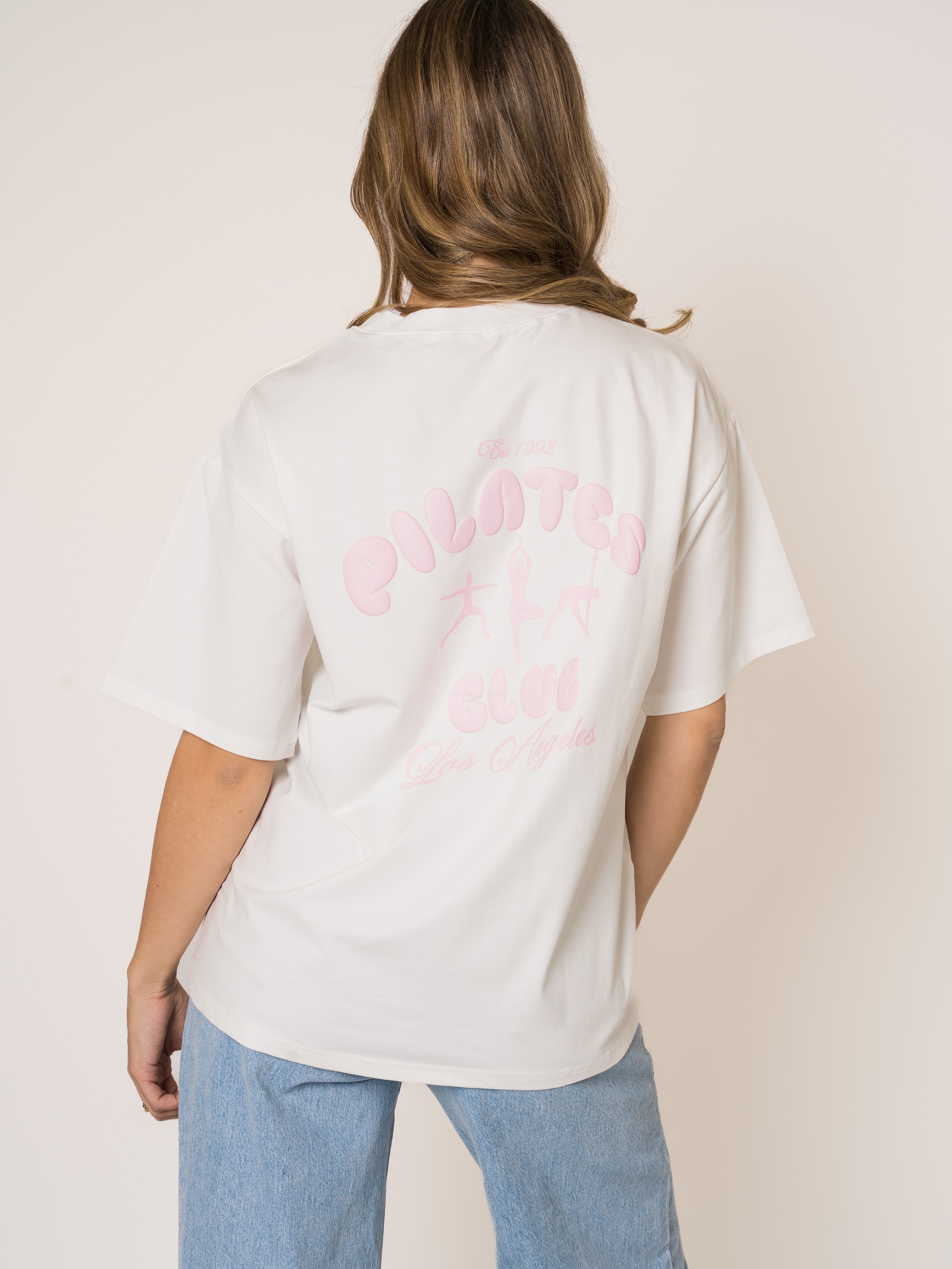 Pilates Club Oversize Tee