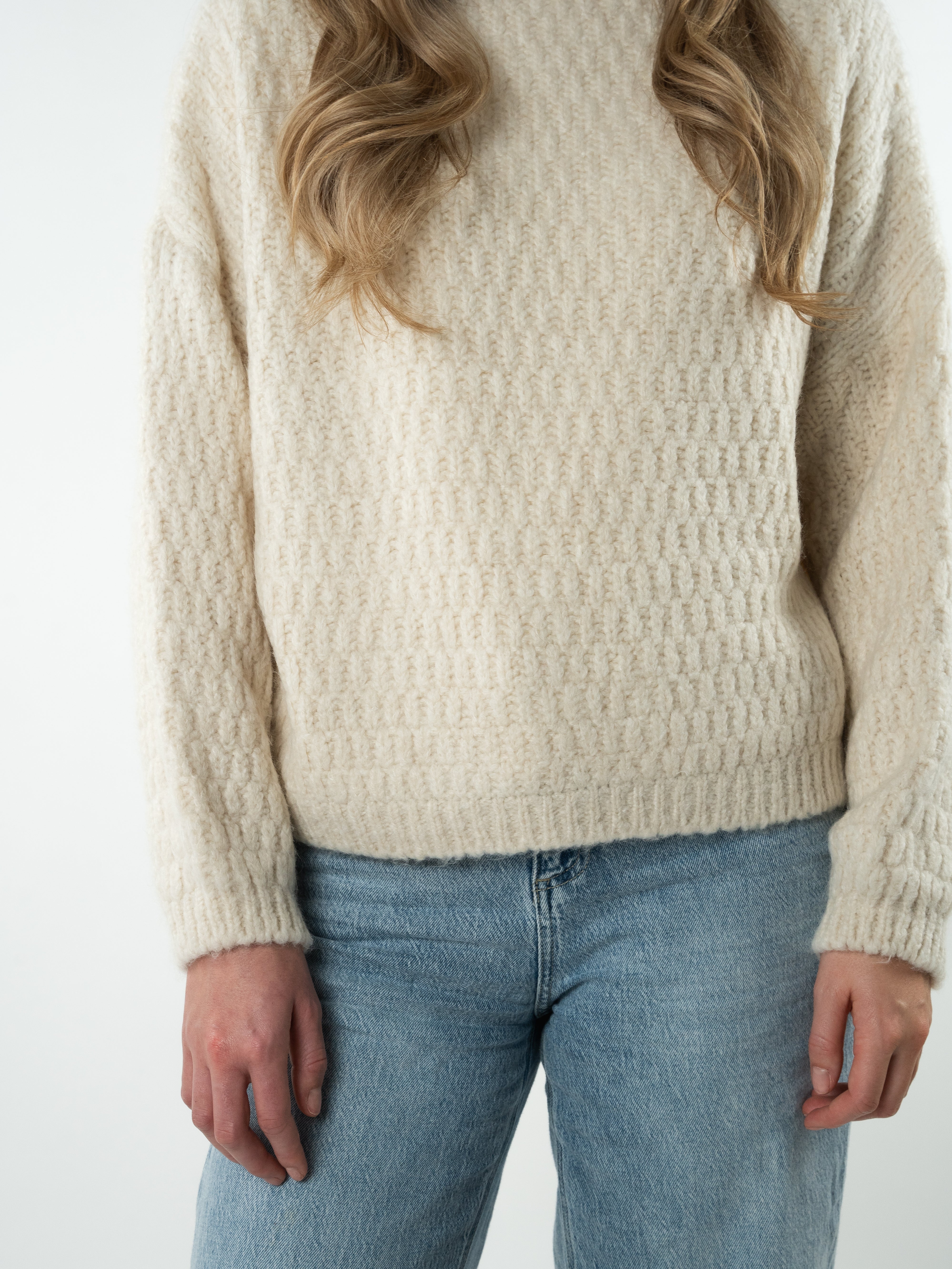 Strickpullover Vivien - Creme