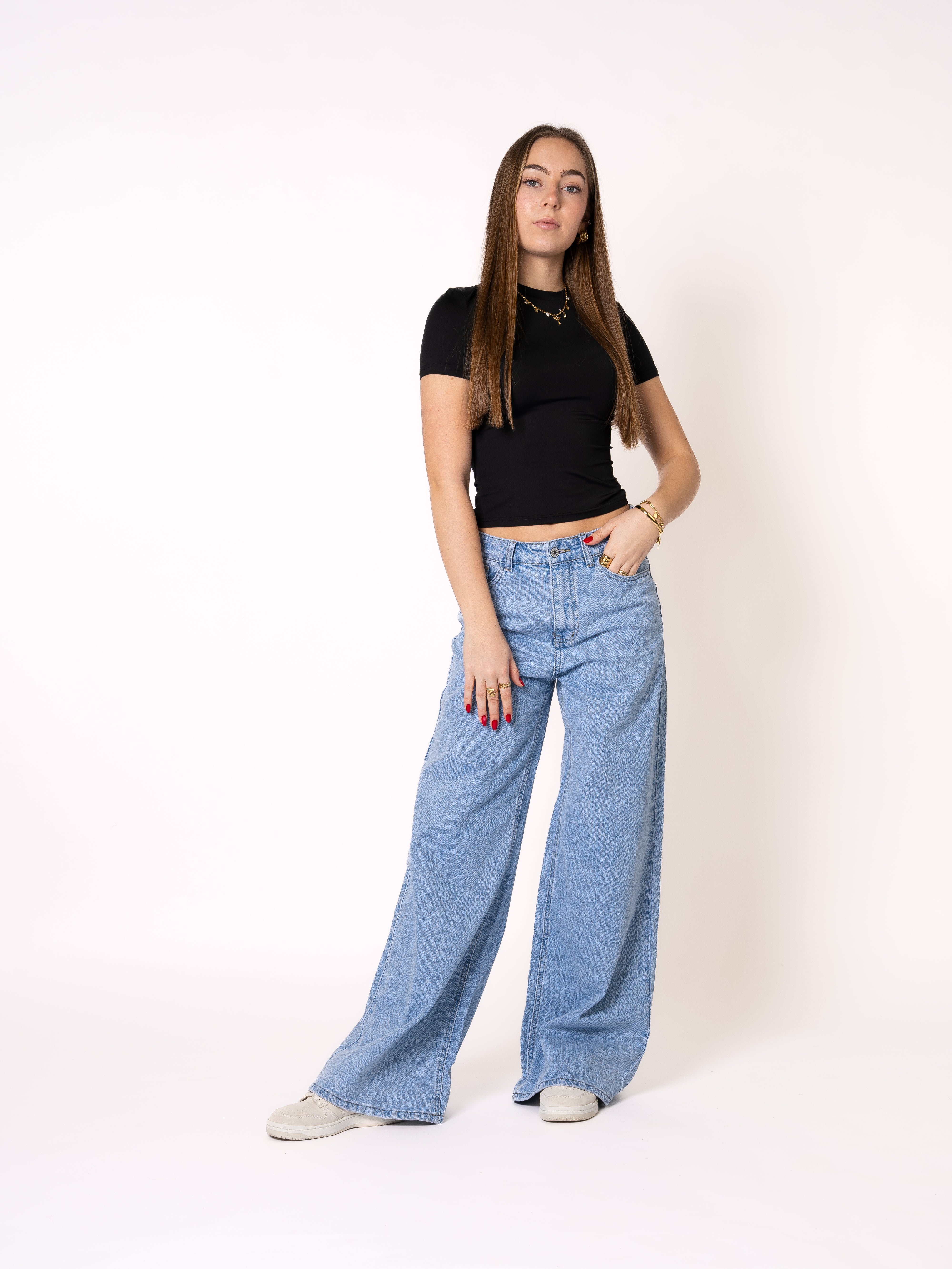 Classic Basic T-Shirt - Schwarz