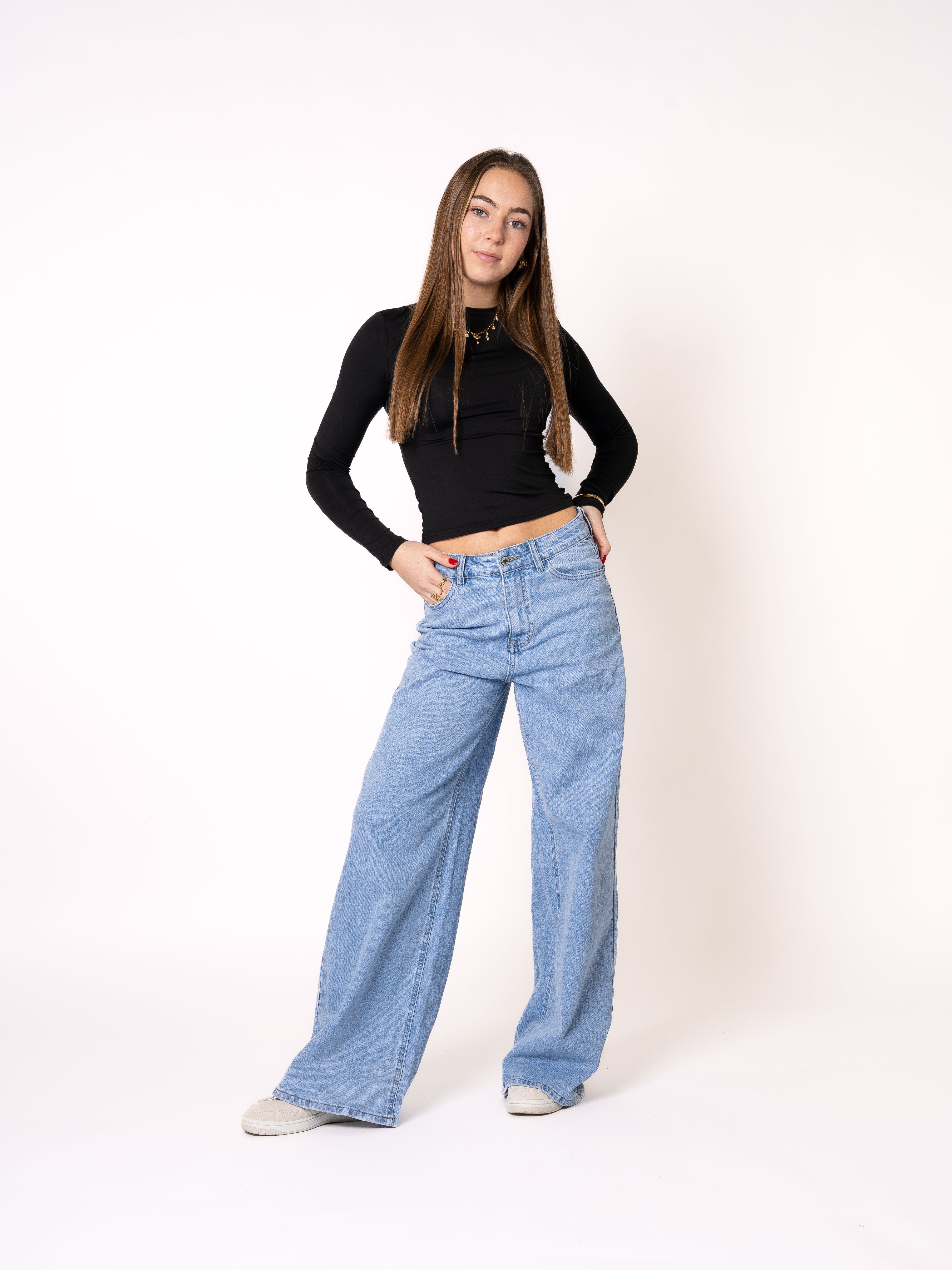 Classic Basic Longsleeve - Schwarz