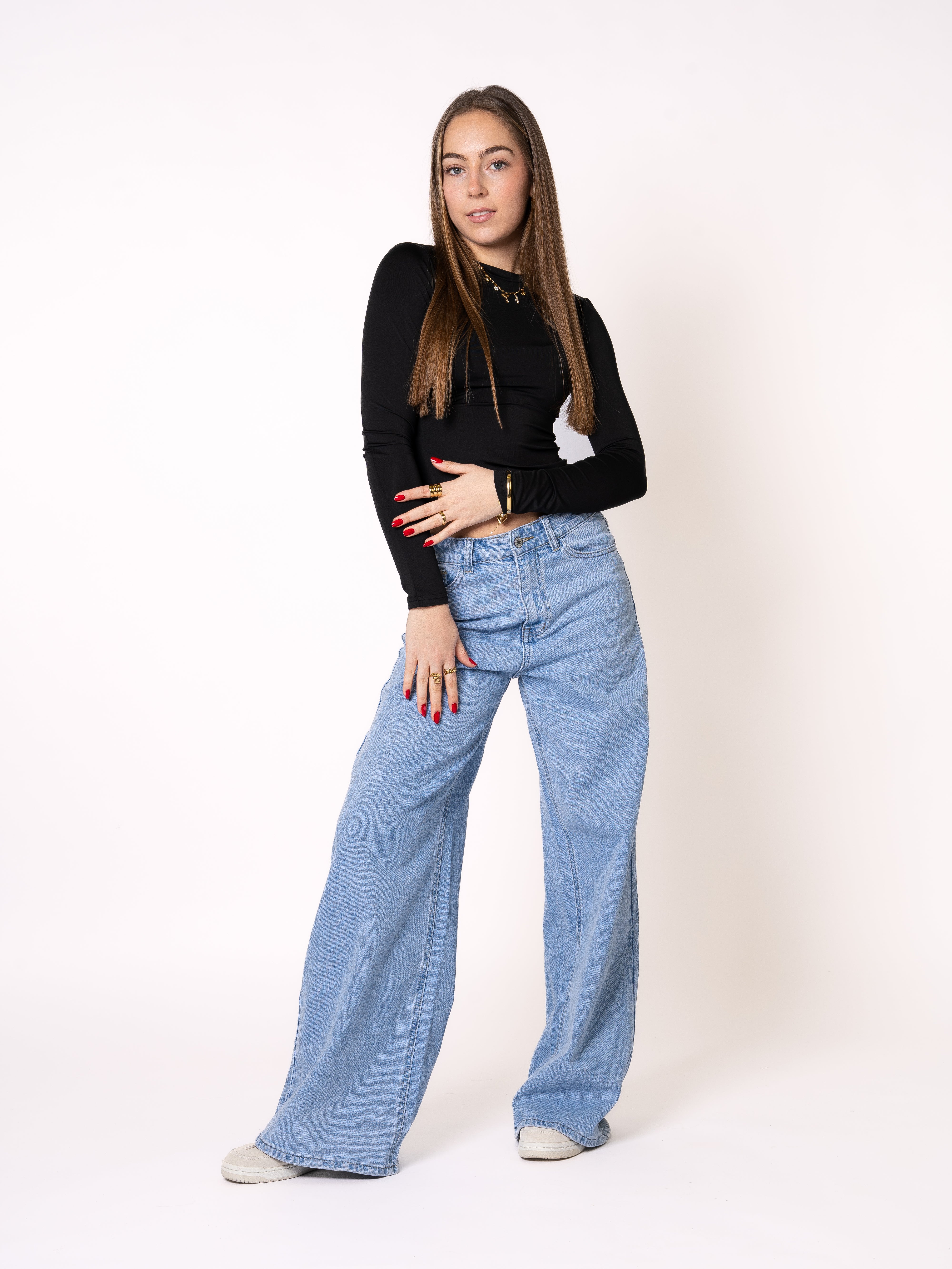 Classic Basic Longsleeve - Schwarz