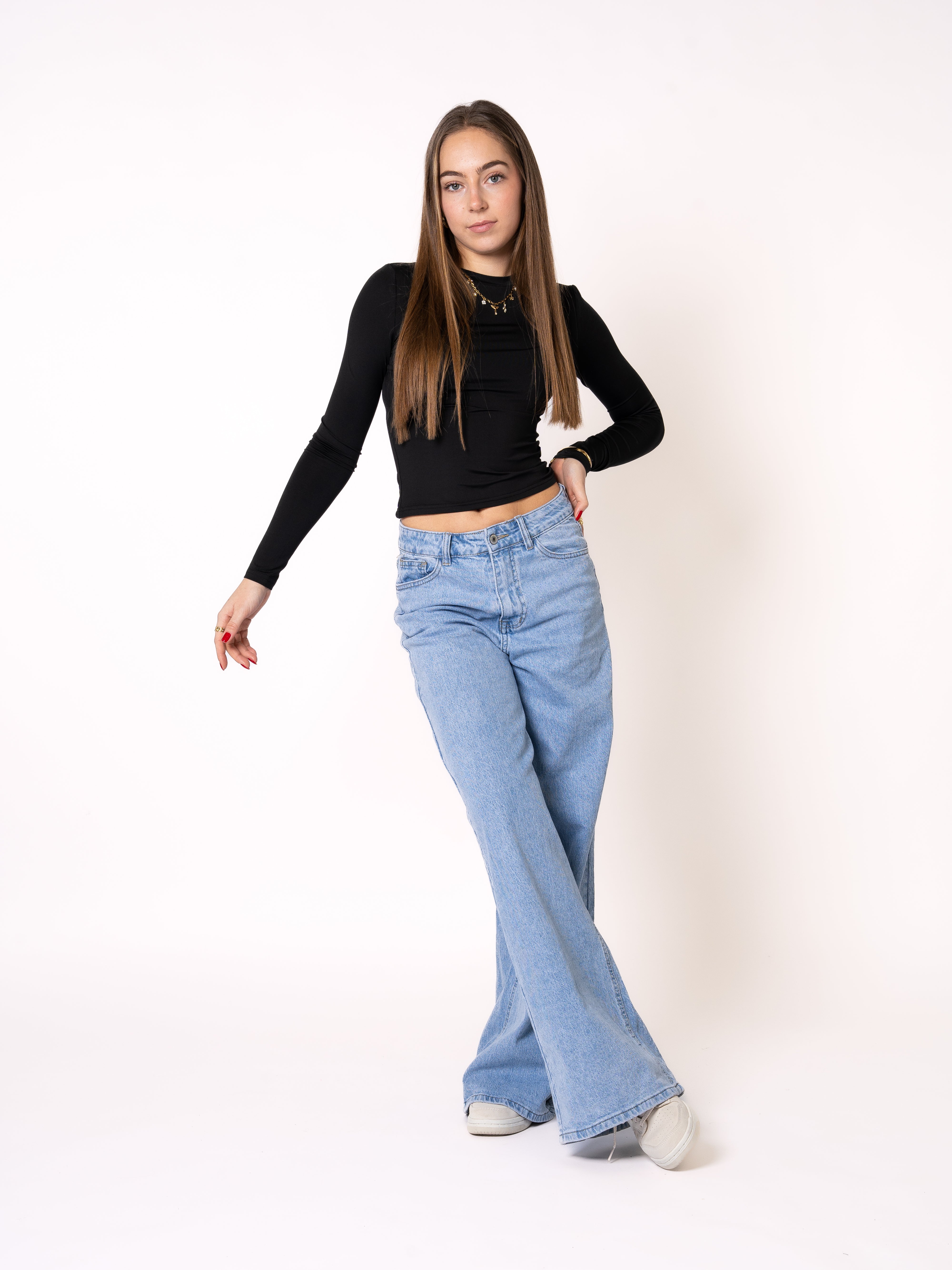 Classic Basic Longsleeve - Schwarz