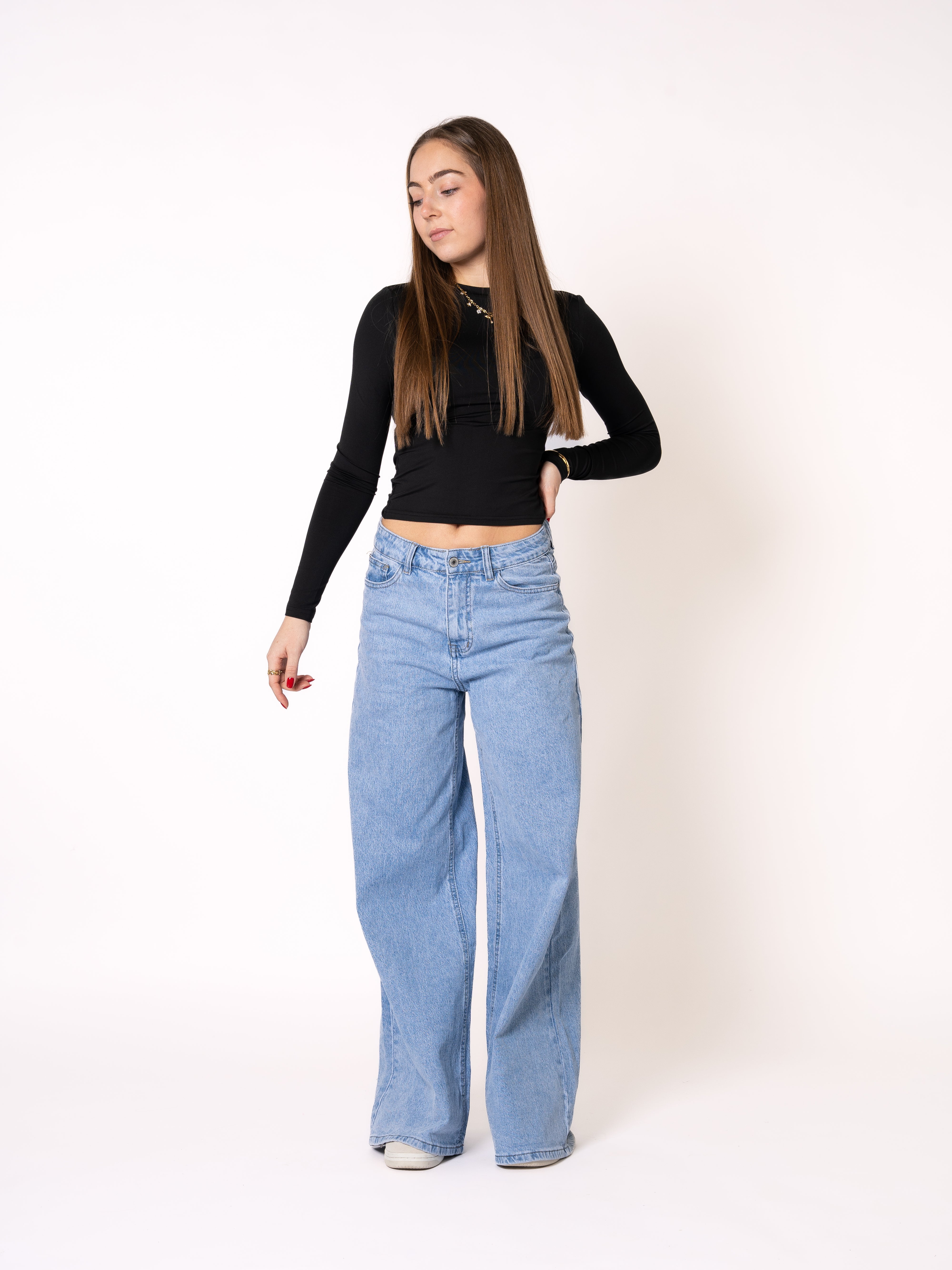 Classic Basic Longsleeve - Schwarz