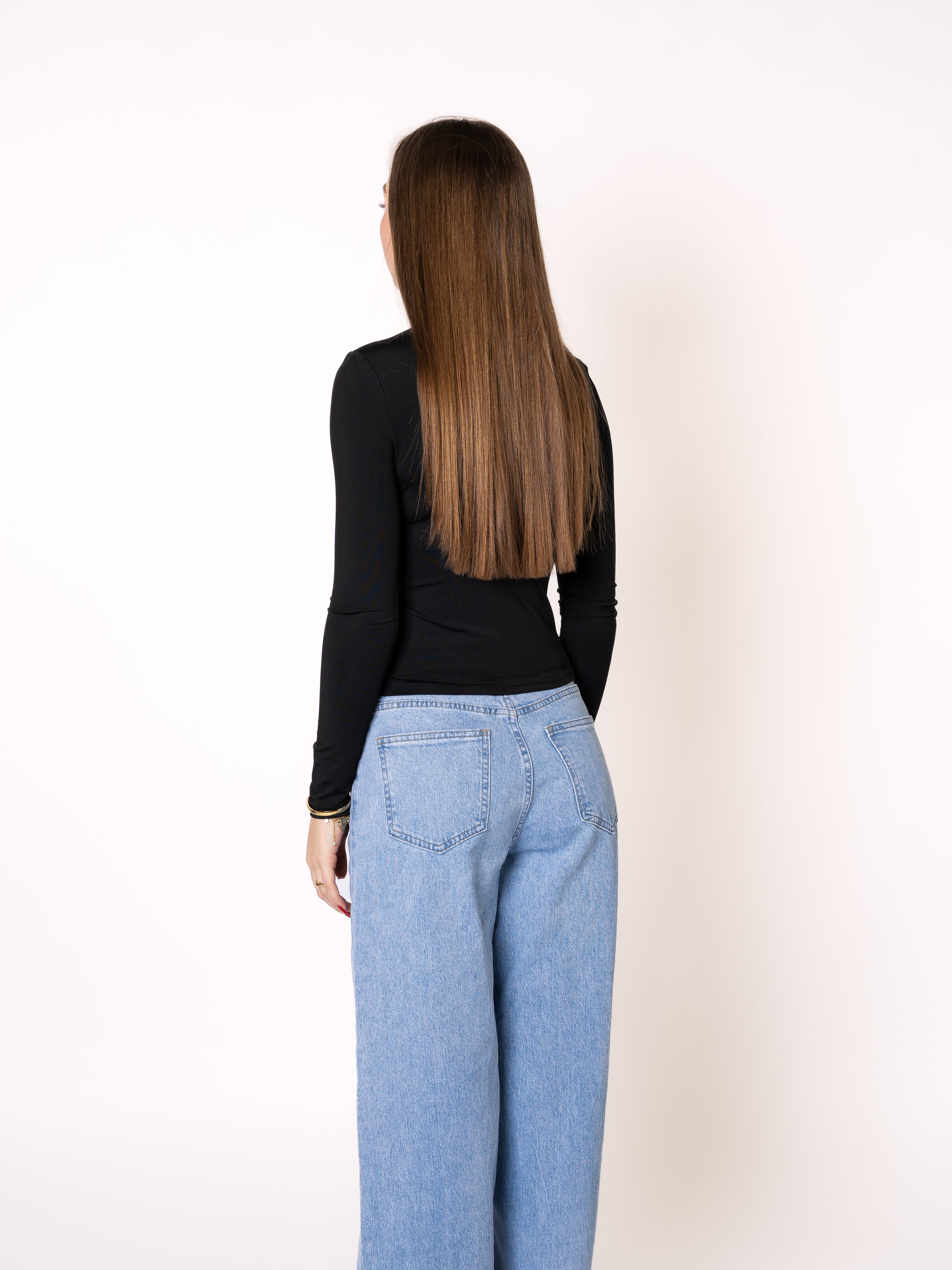Classic Basic Longsleeve - Schwarz