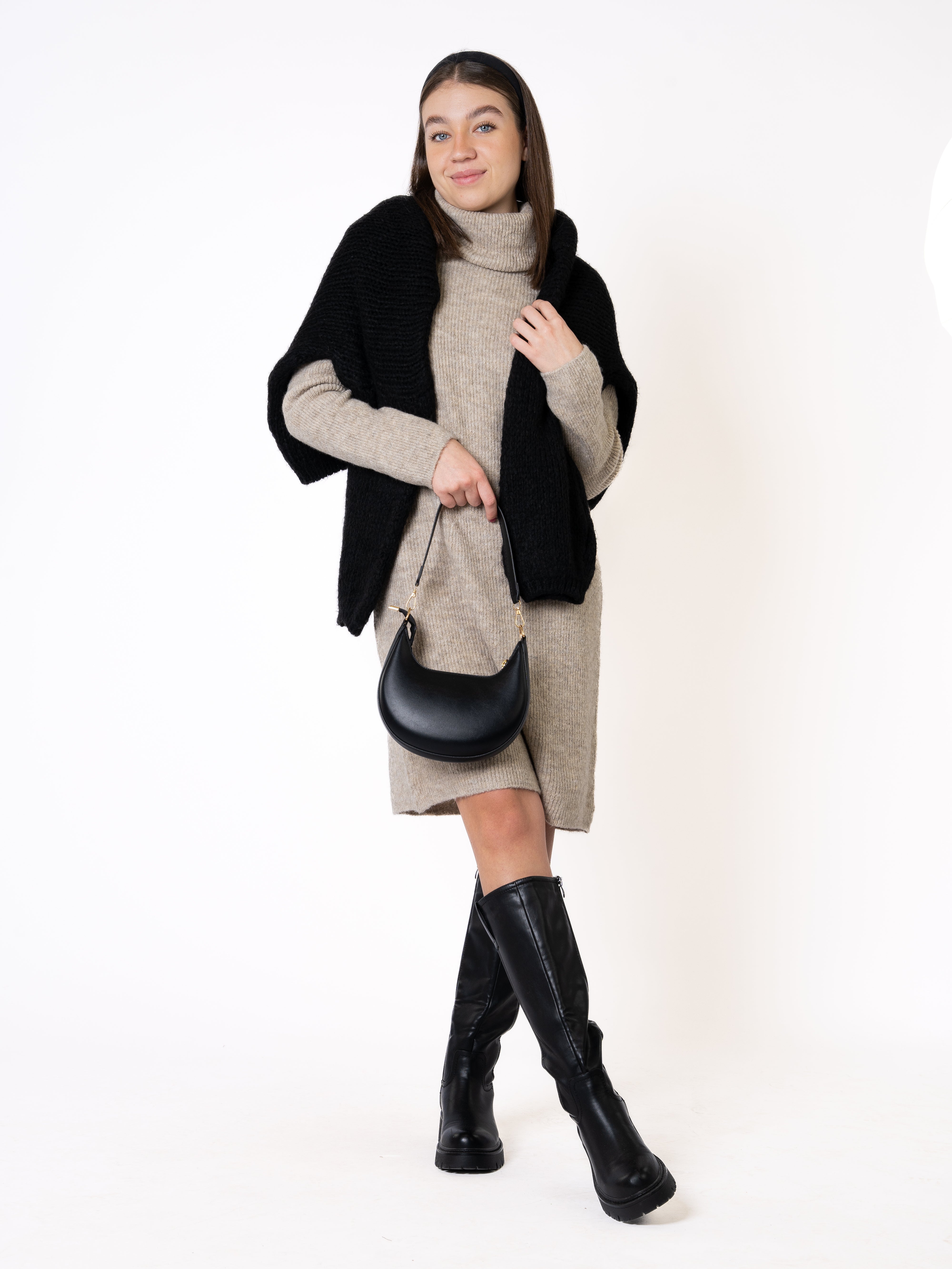 Strickkleid Helena - Beige