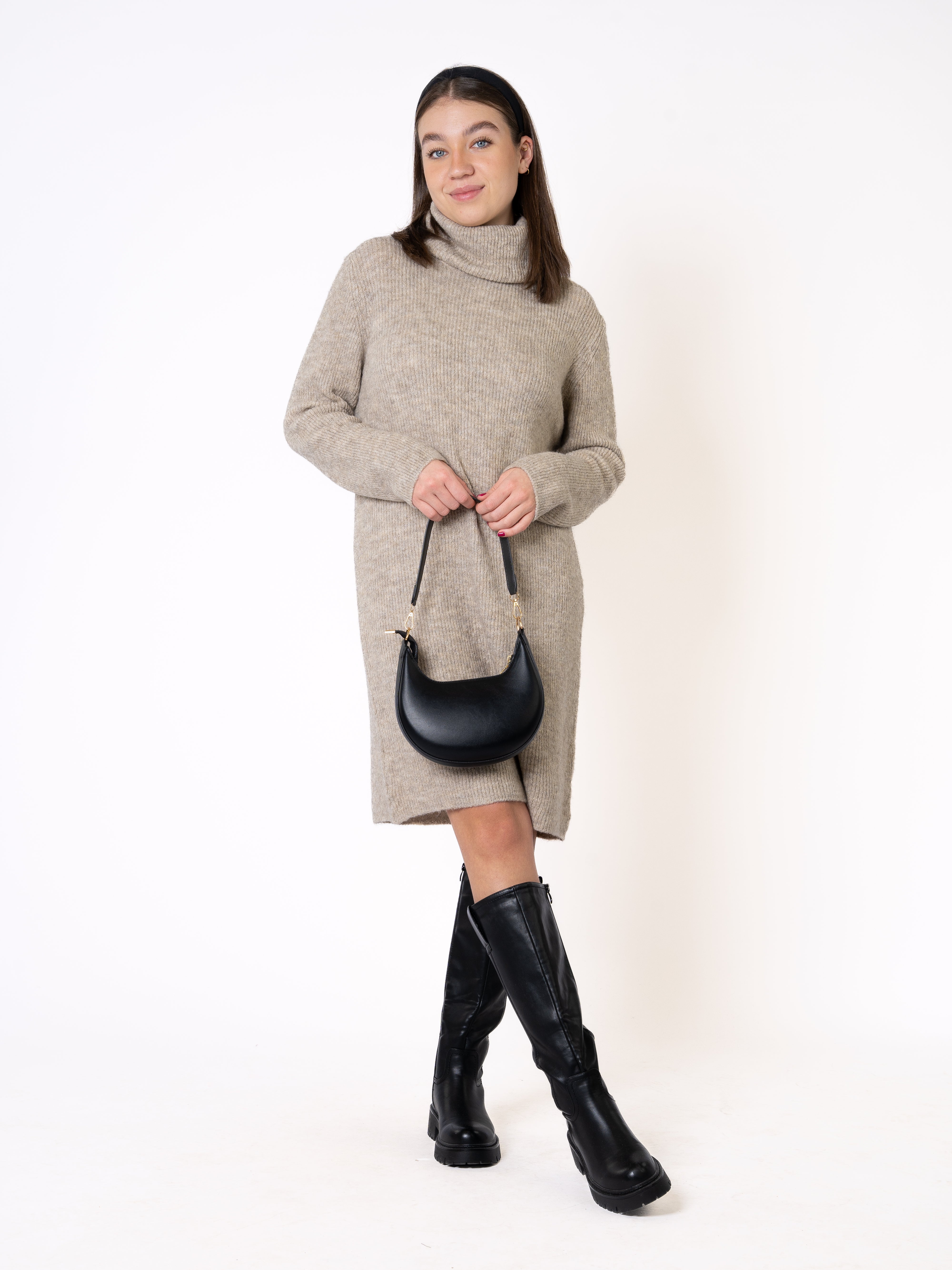 Strickkleid Helena - Beige