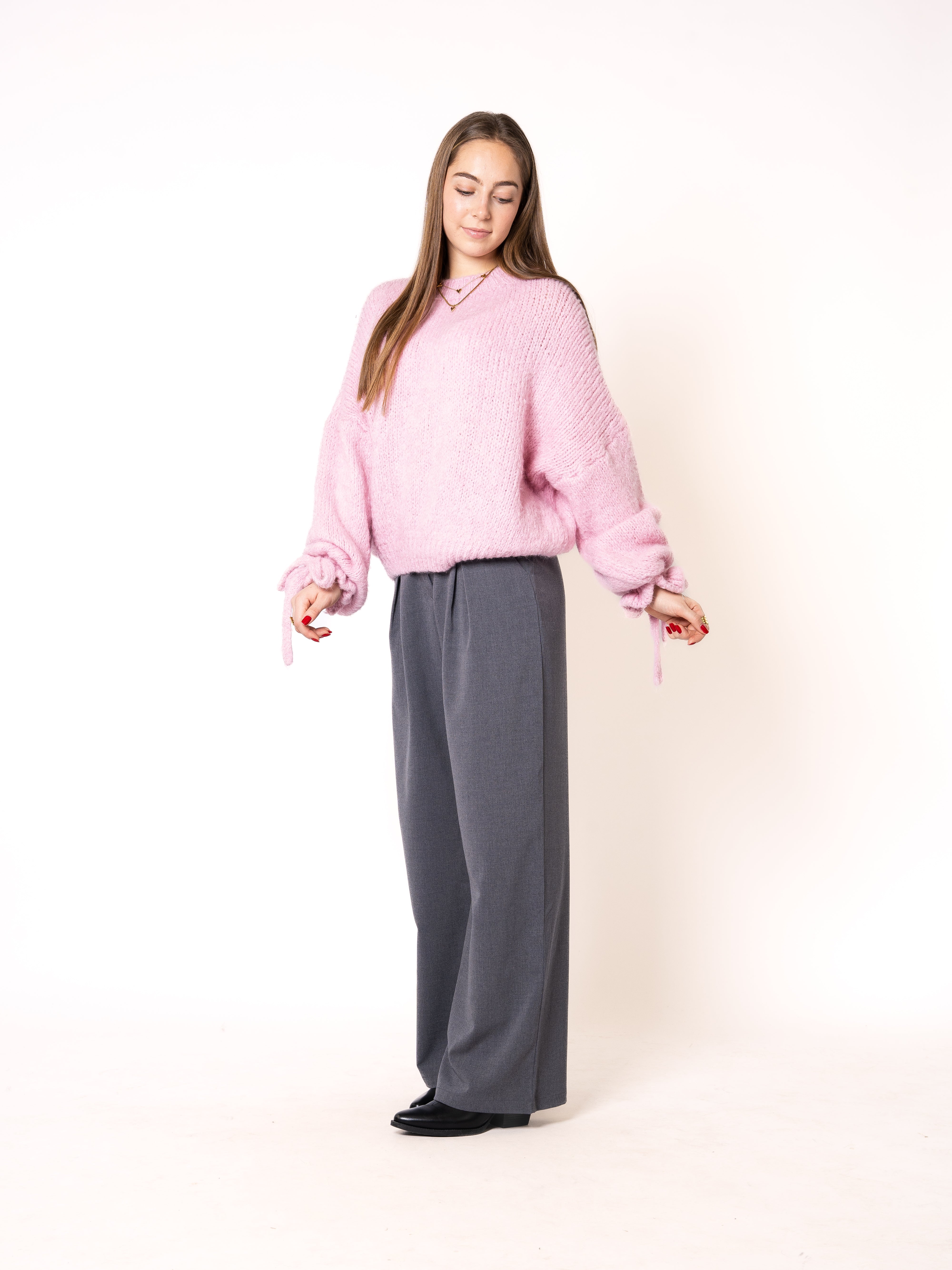 Strickpullover Bella - Rosa