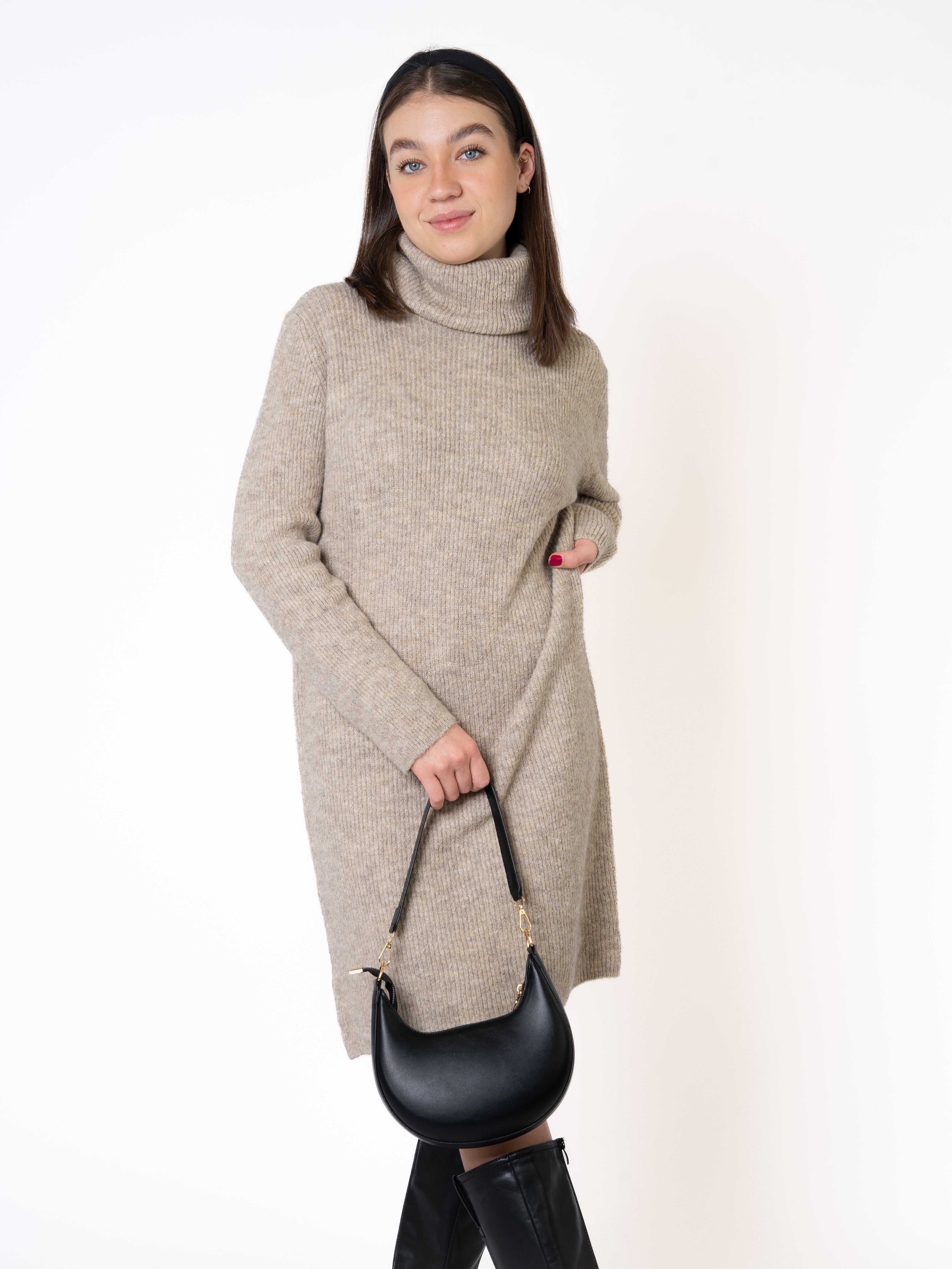 Strickkleid Helena - Beige