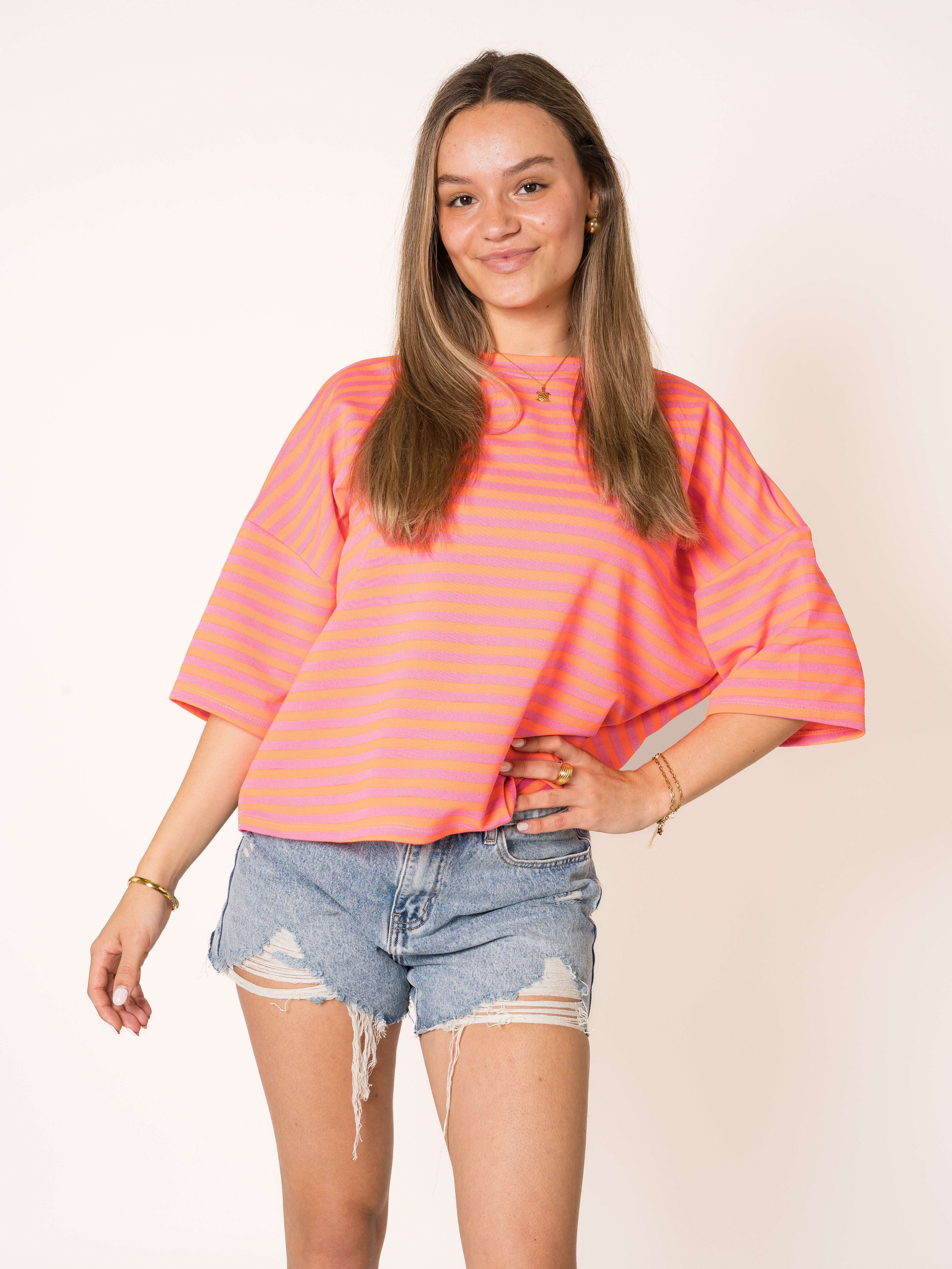 #Farbe_Pink mit Orange