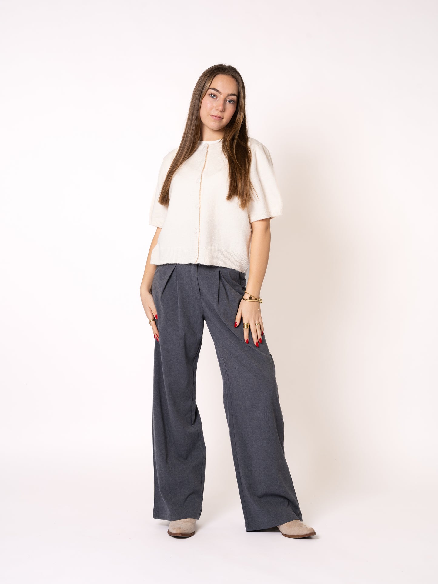 Sun's out Strickshirt - Creme