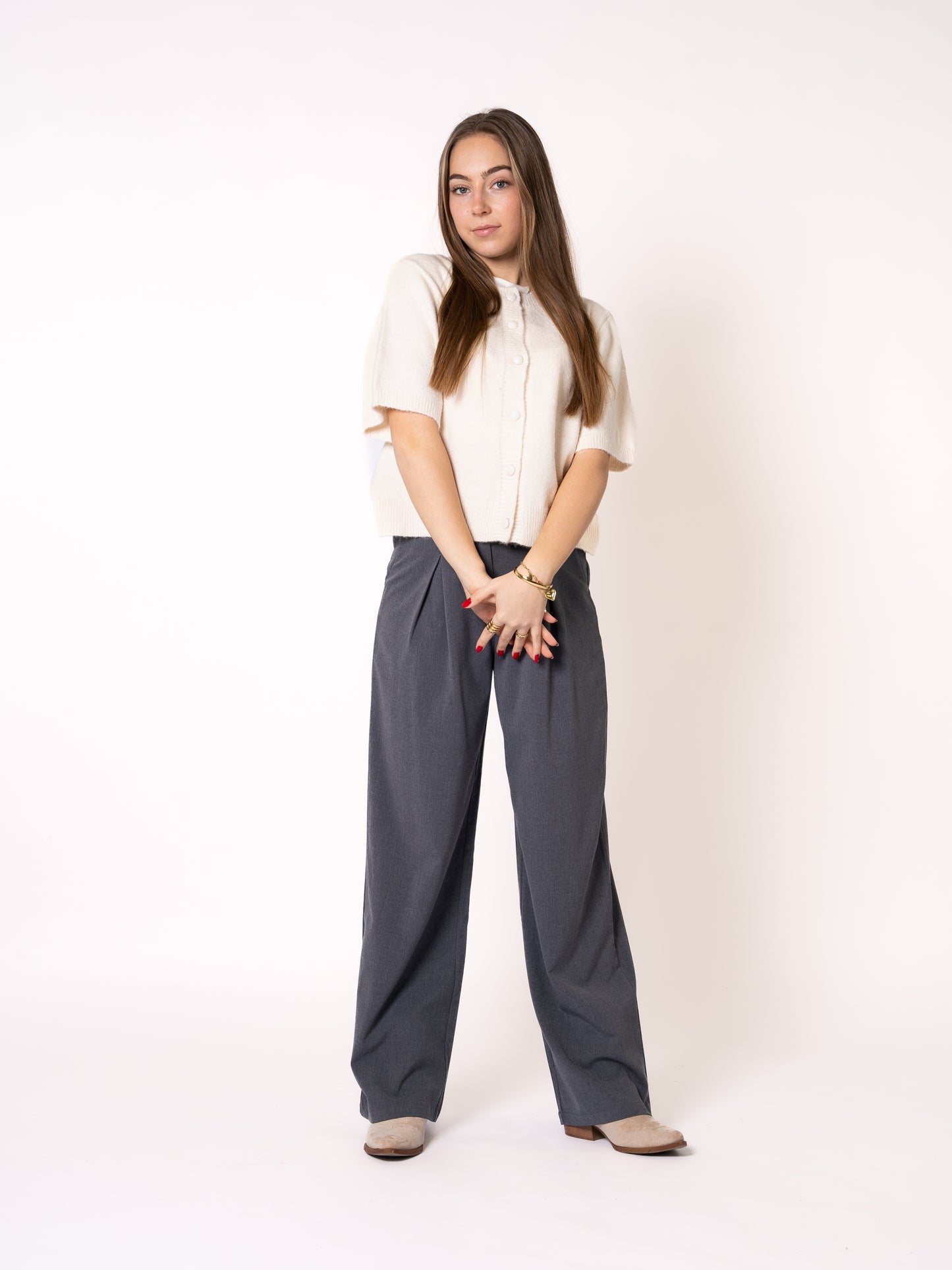 Sun's out Strickshirt - Creme