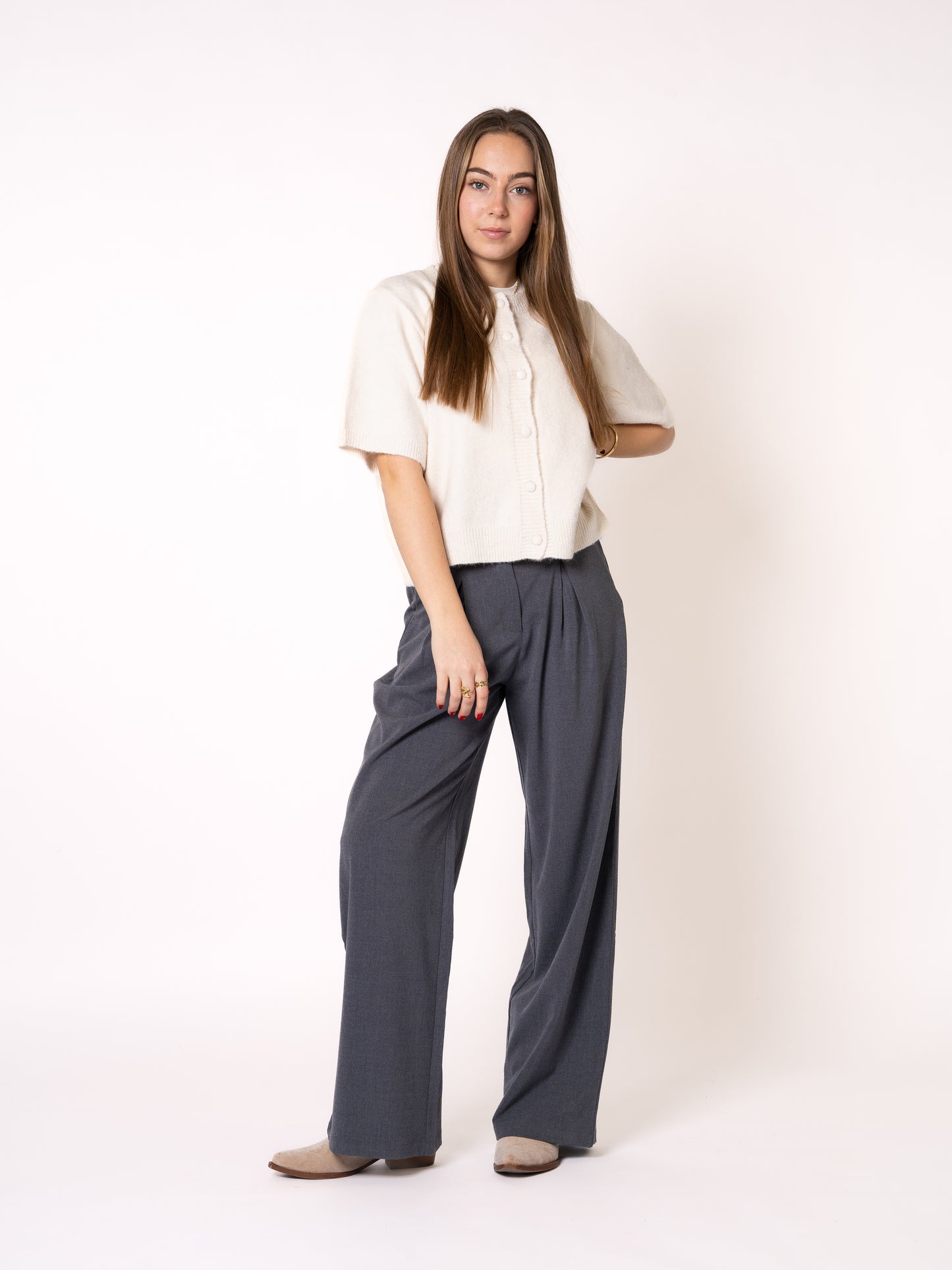 Sun's out Strickshirt - Creme