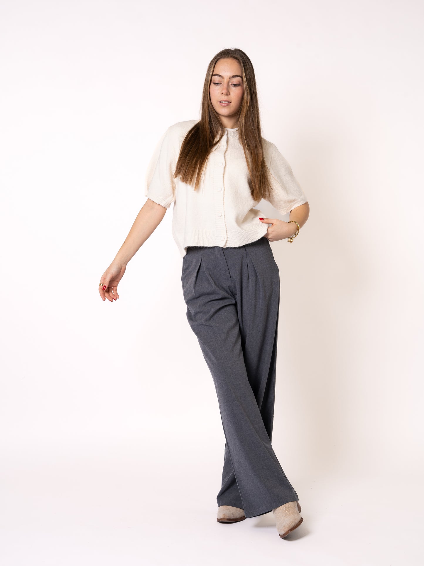 Sun's out Strickshirt - Creme