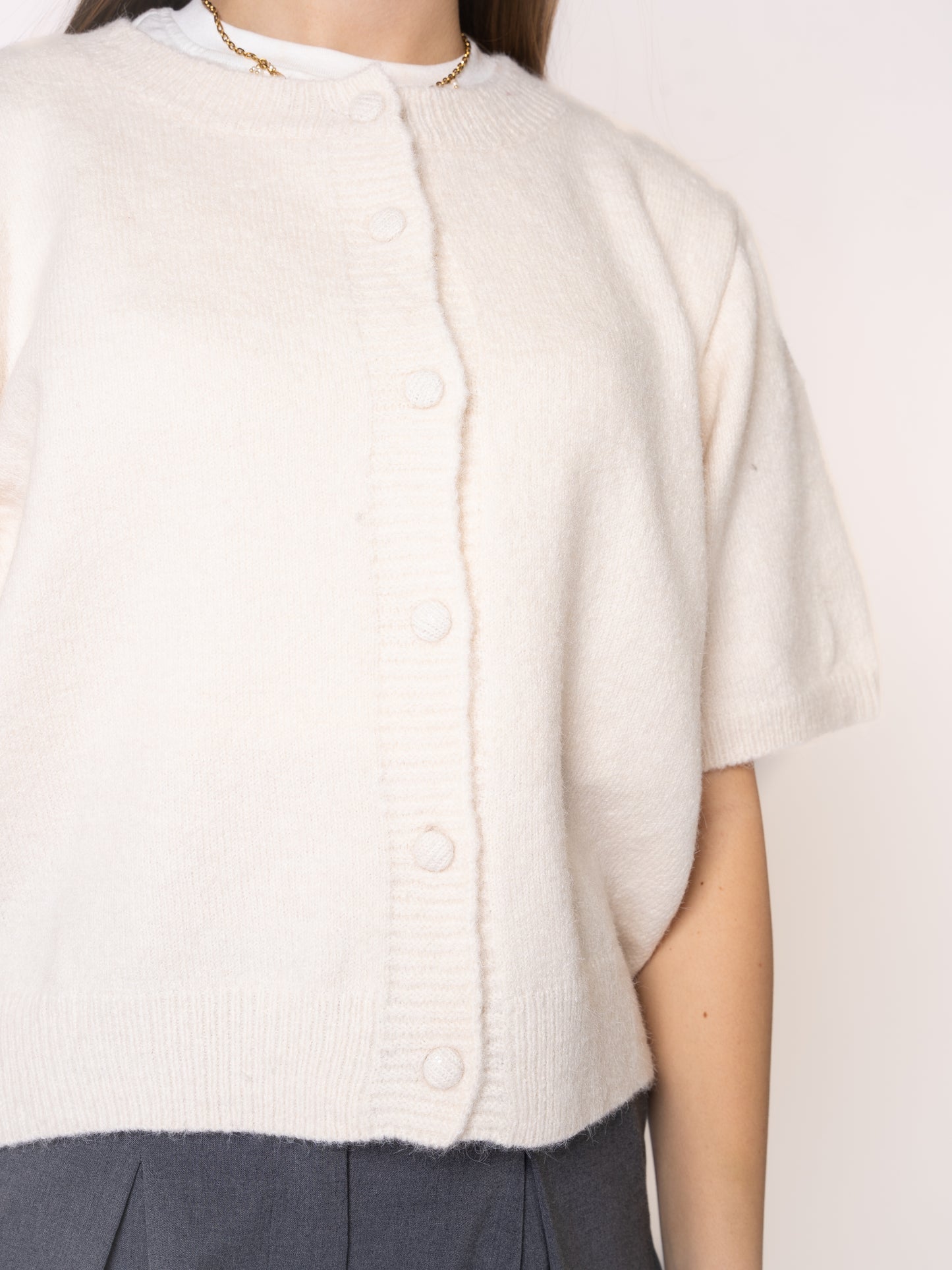 Sun's out Strickshirt - Creme