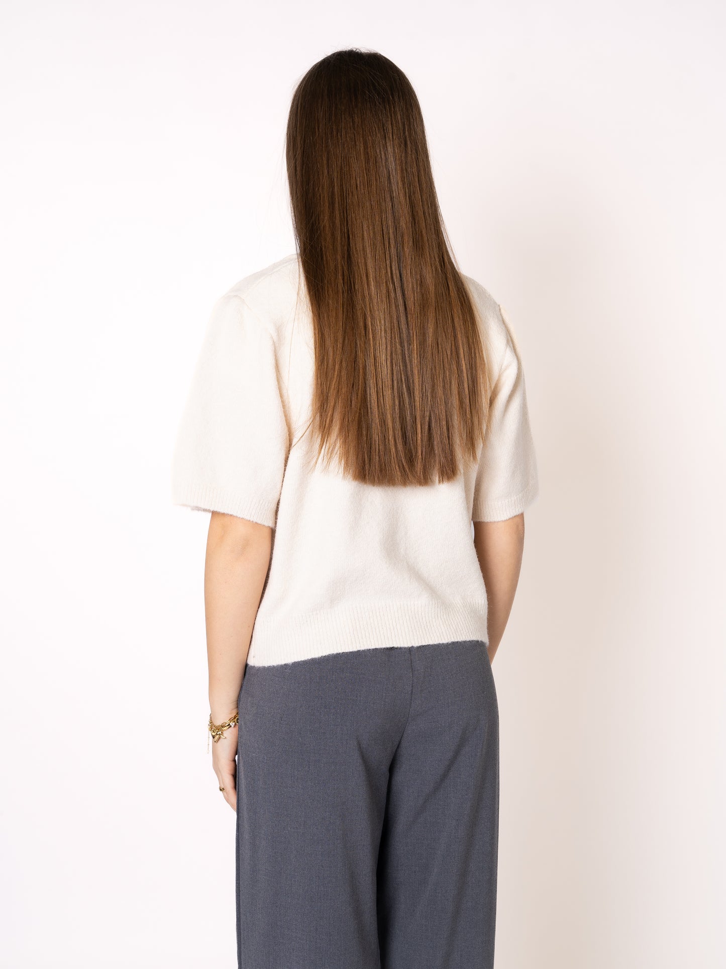 Sun's out Strickshirt - Creme