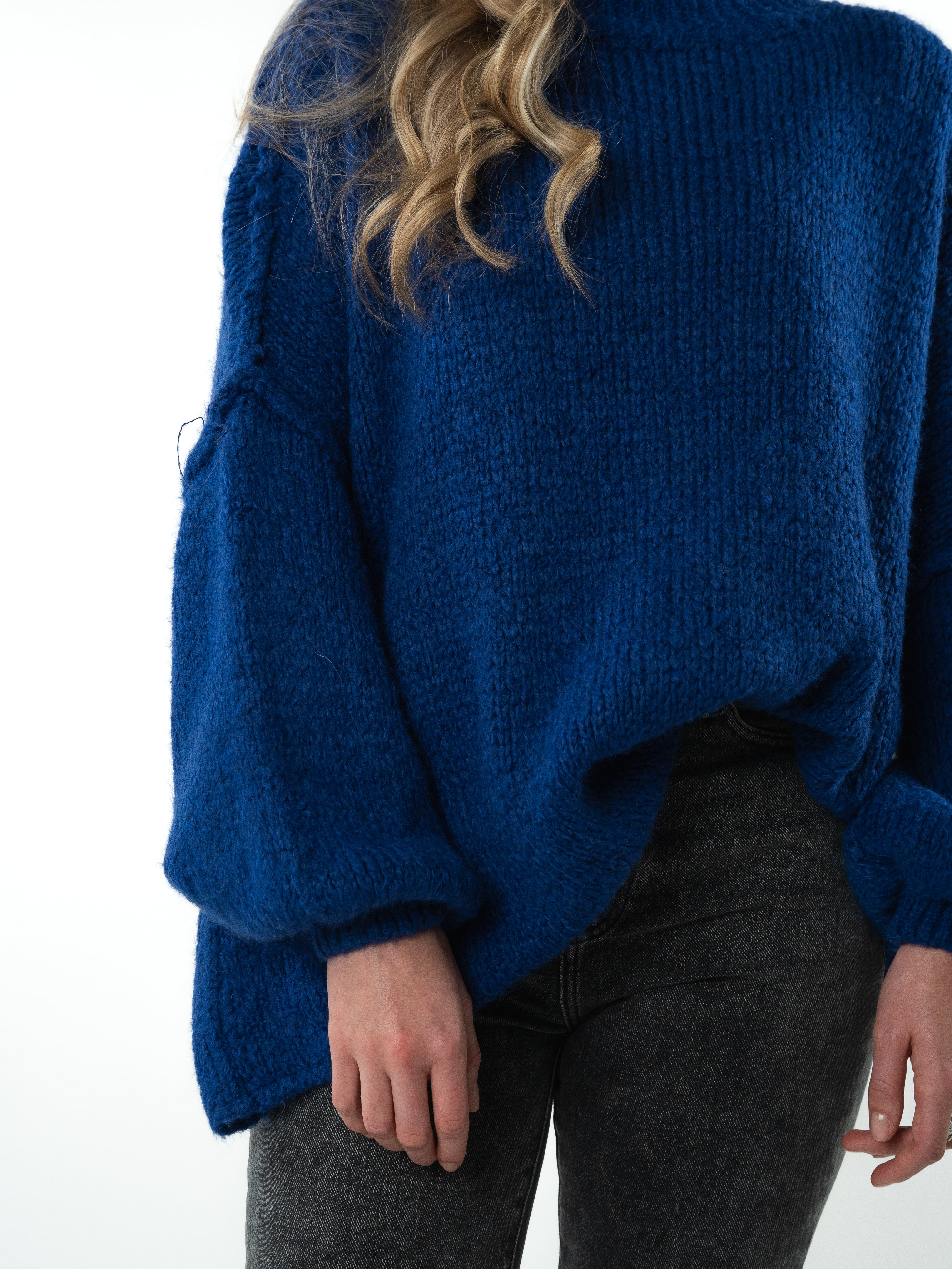 Strickpullover Felina - Navy Blue