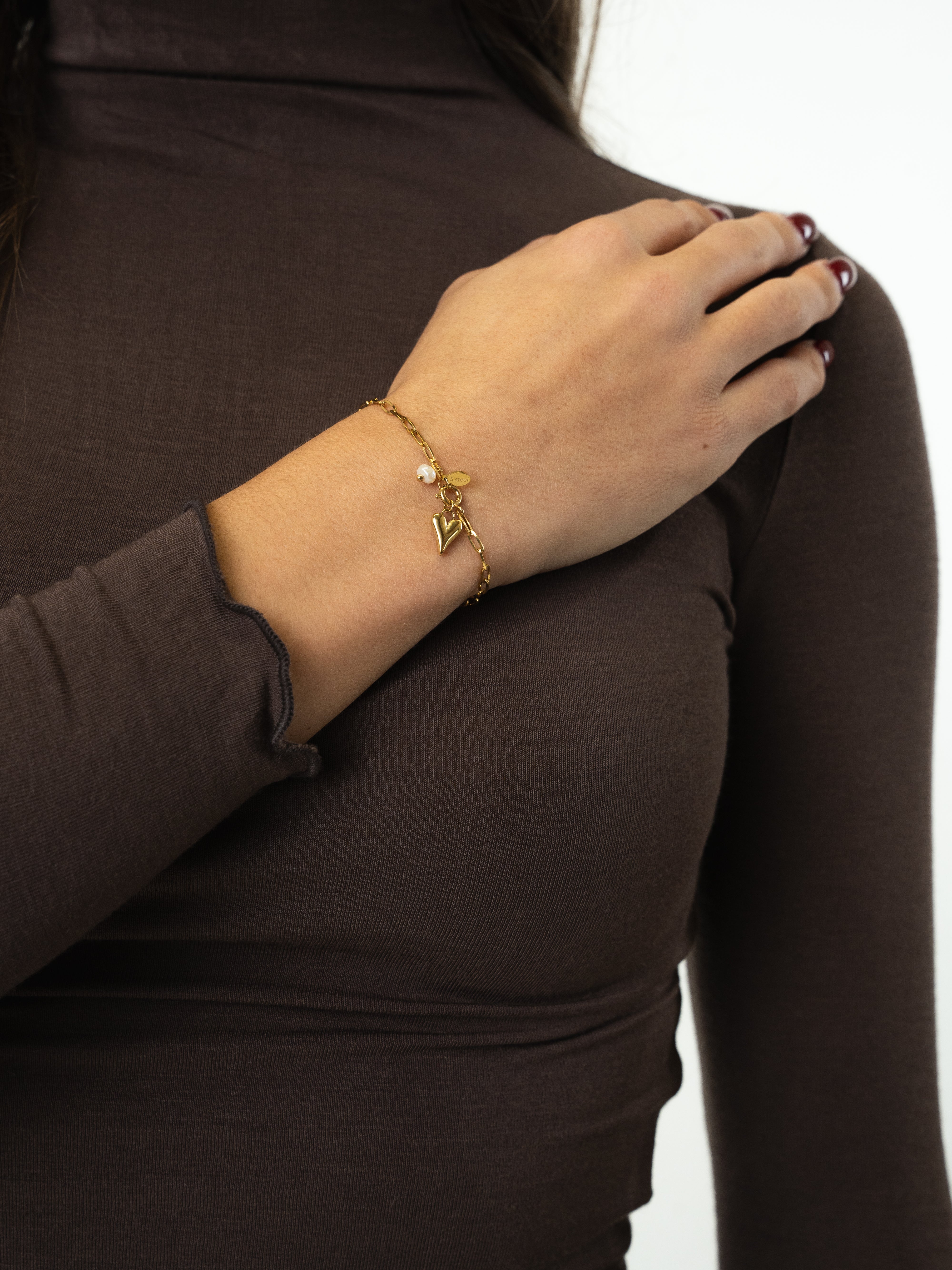 Herzensglanz Armband  – Gold Silber