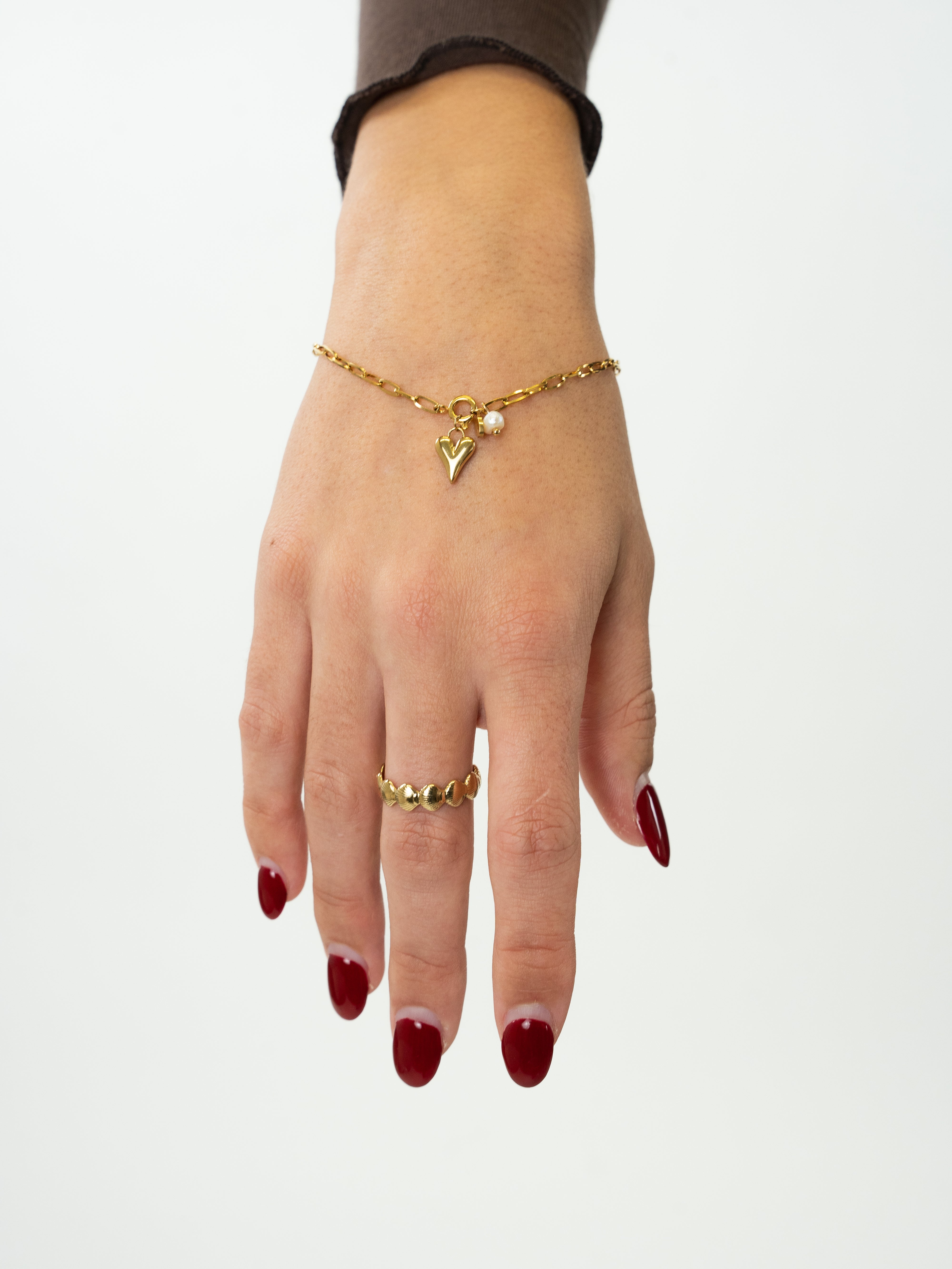 Herzensglanz Armband  – Gold Silber