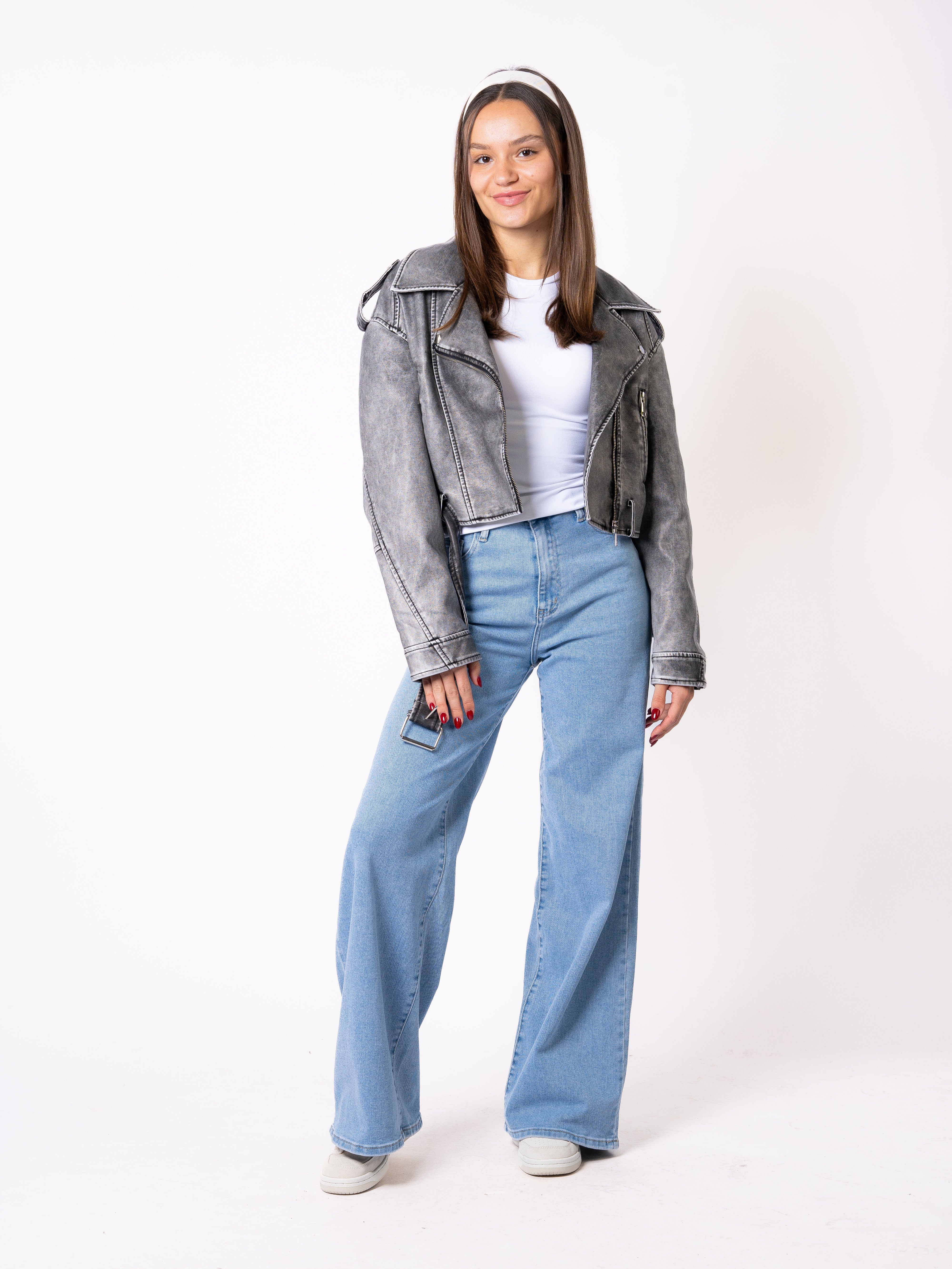 Wide Leg Jeans Nora - Denim Blue