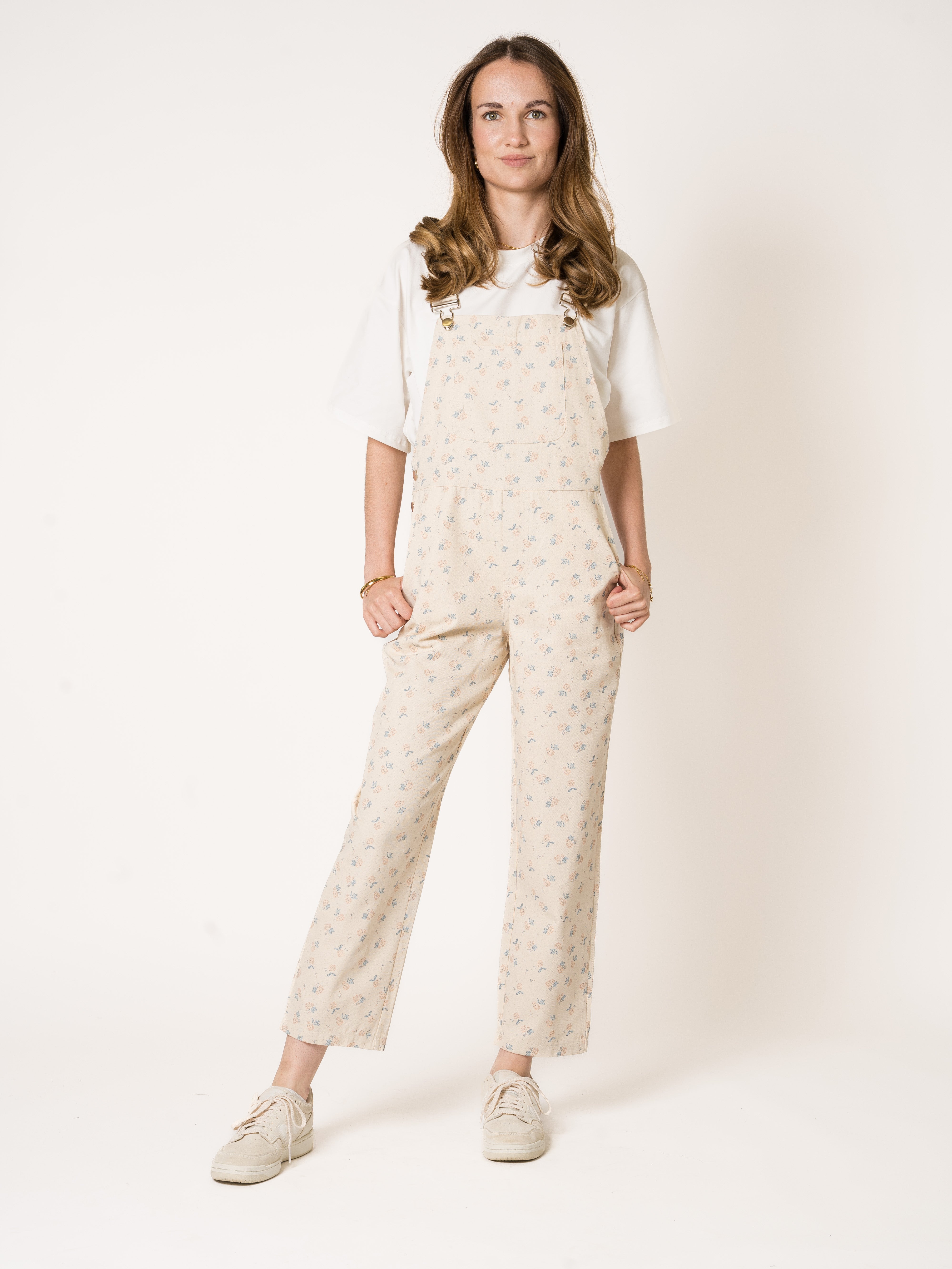 Bouquet Of Roses Cotton Latzhose