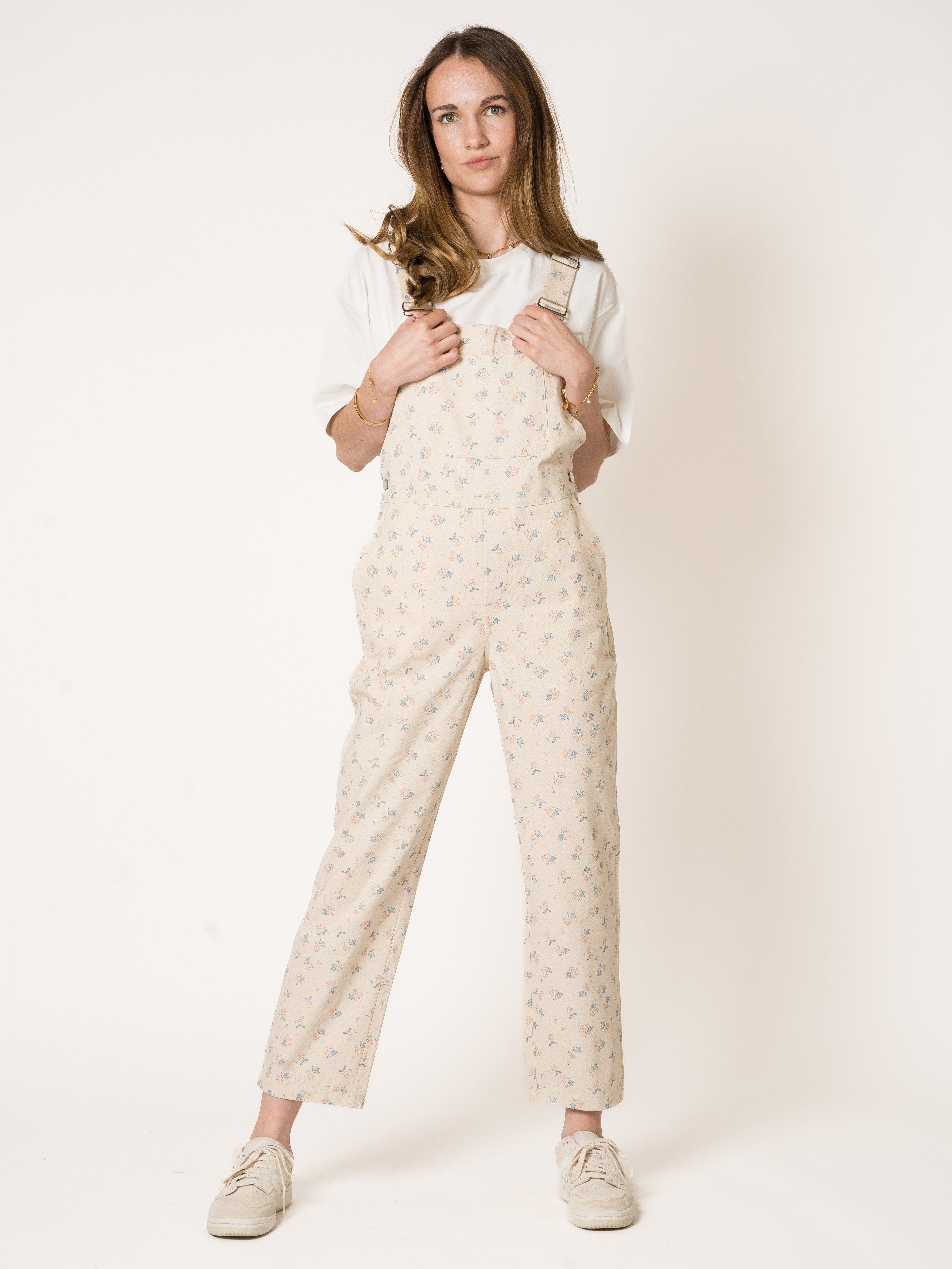 Bouquet Of Roses Cotton Latzhose