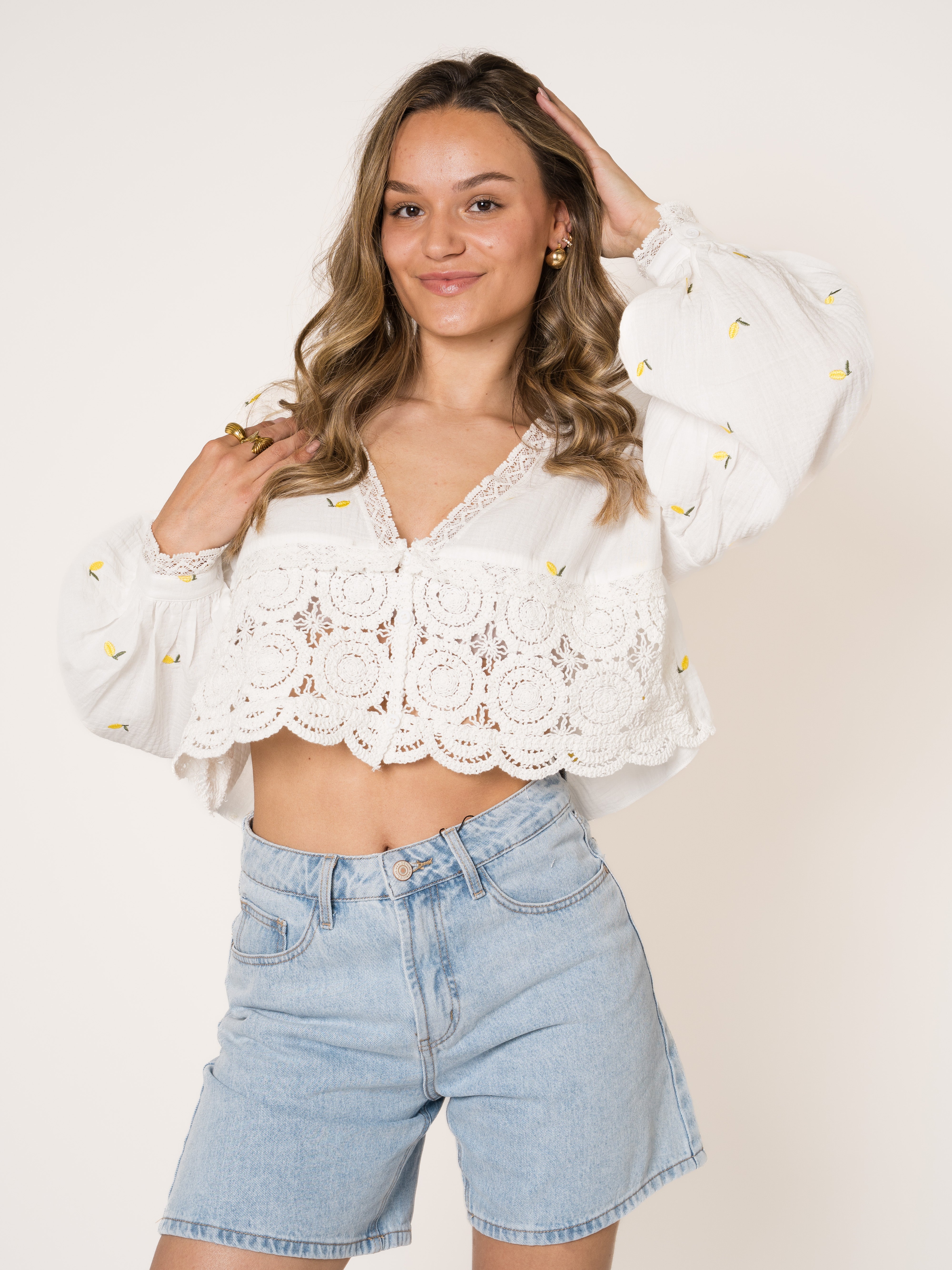 Vitamin Lemon Bluse