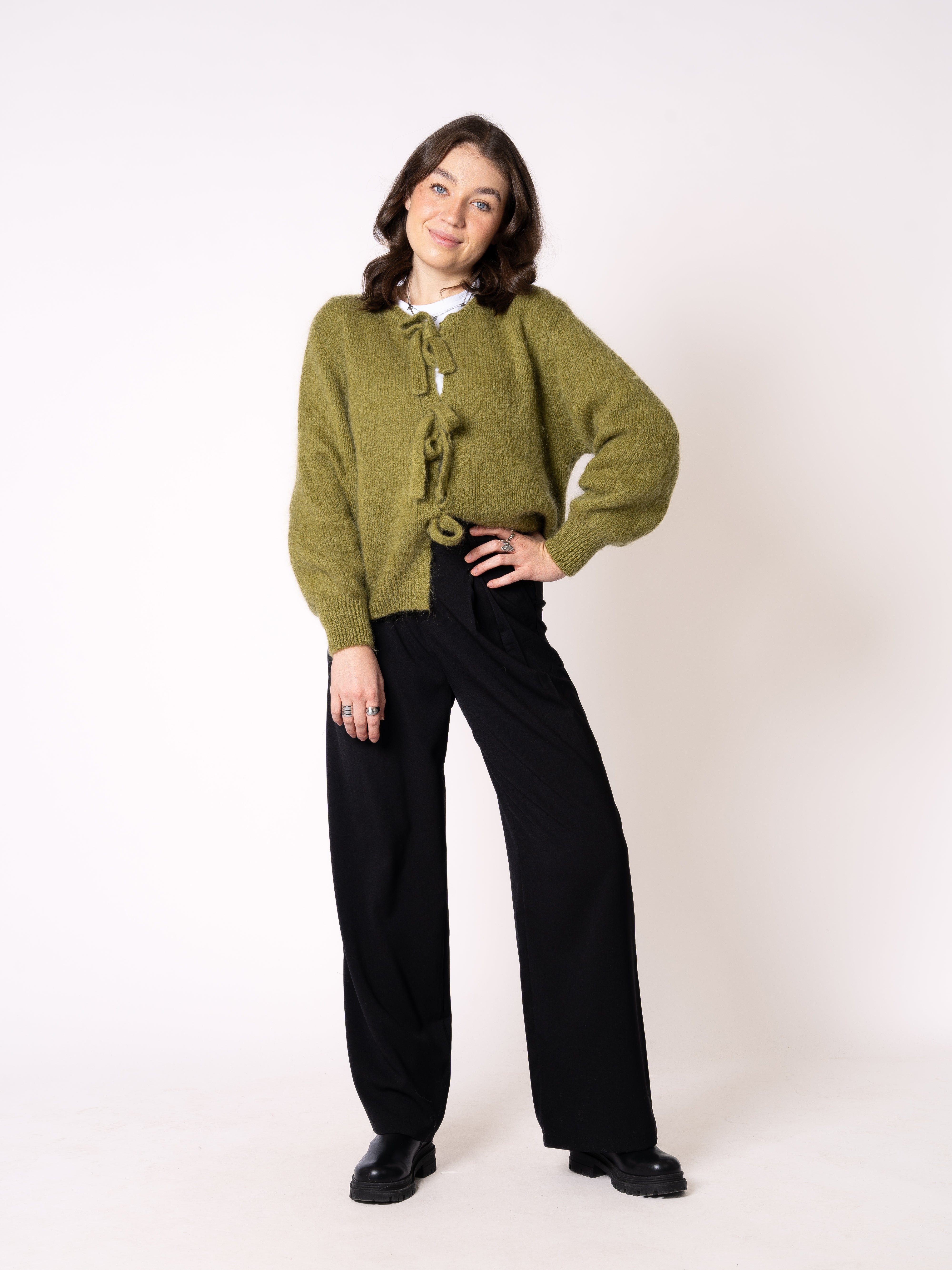 Classy Stoffhose Ellen - Schwarz