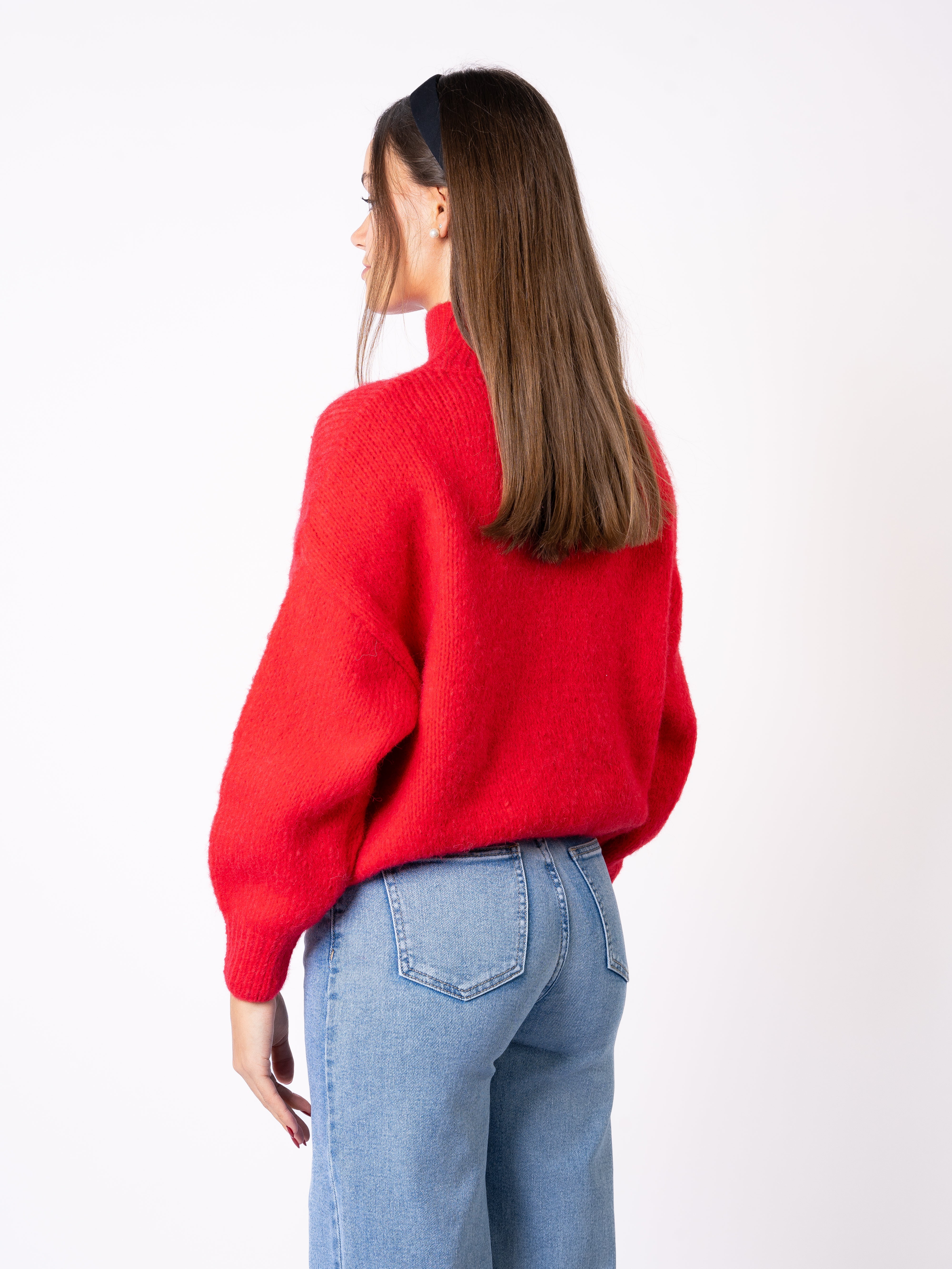 Forever Young Strickpullover - Rot