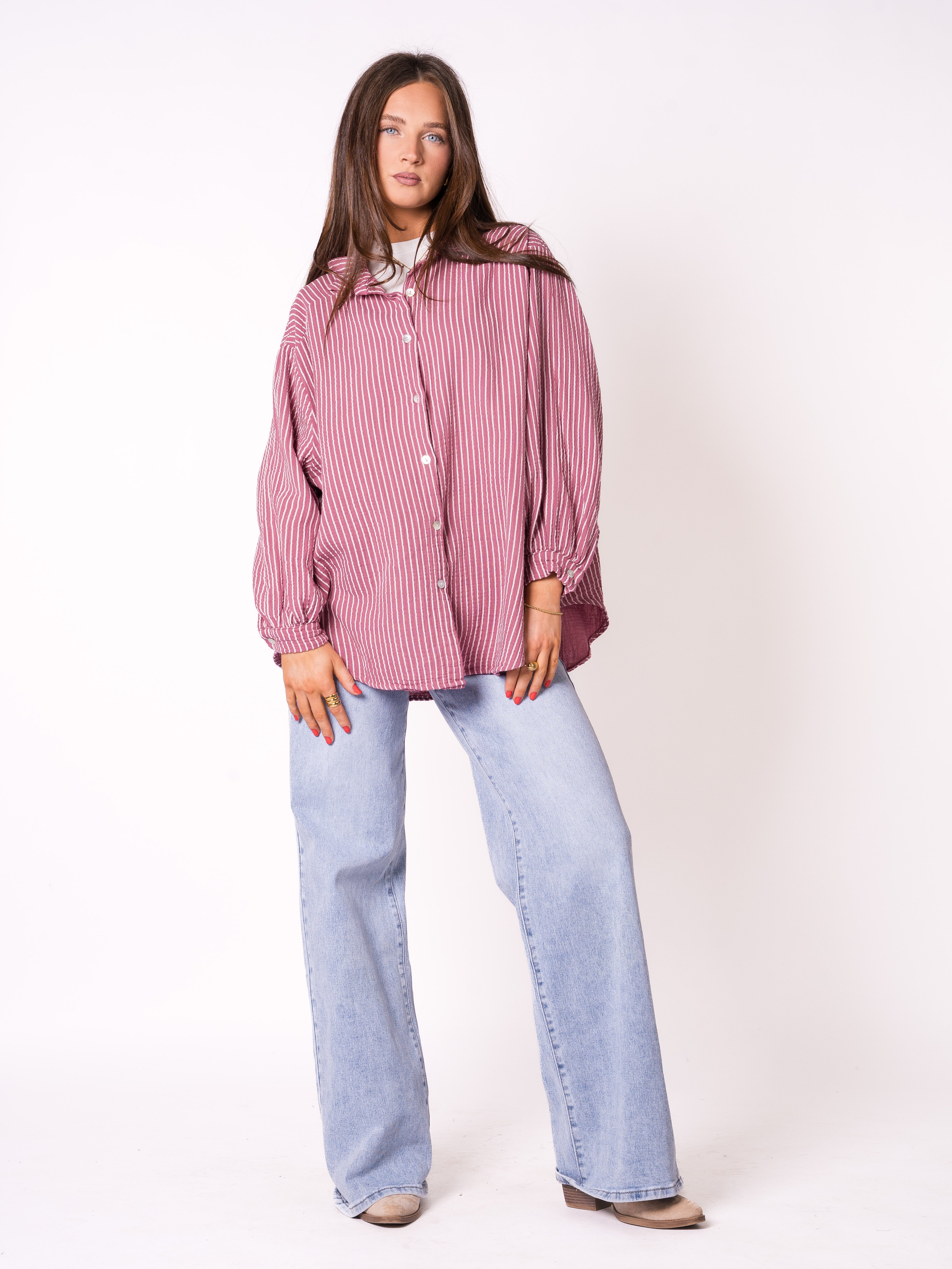 #Farbe_Mauve mit Weiß