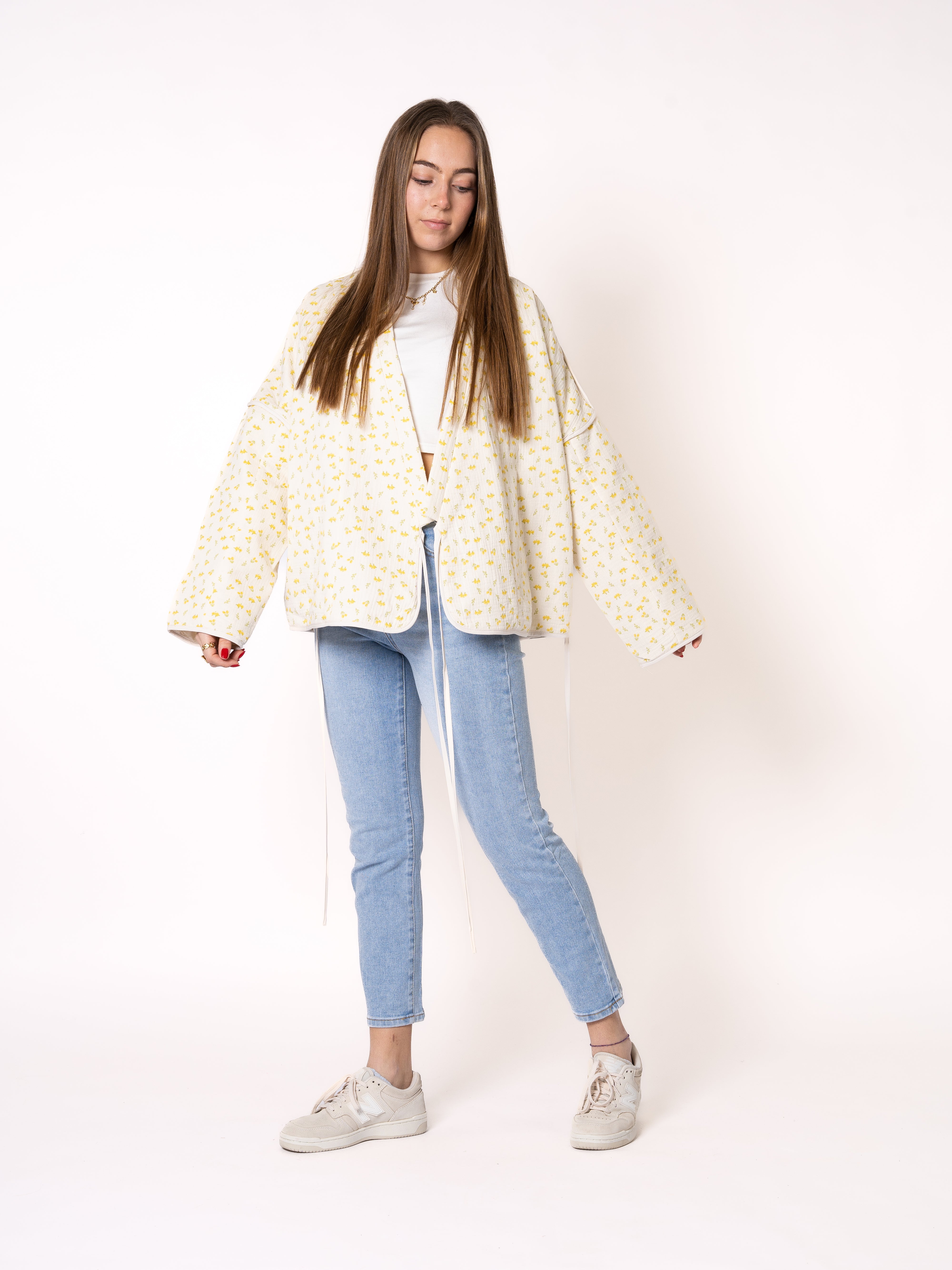 Baumwoll Musselinjacke Lotta - Gelb