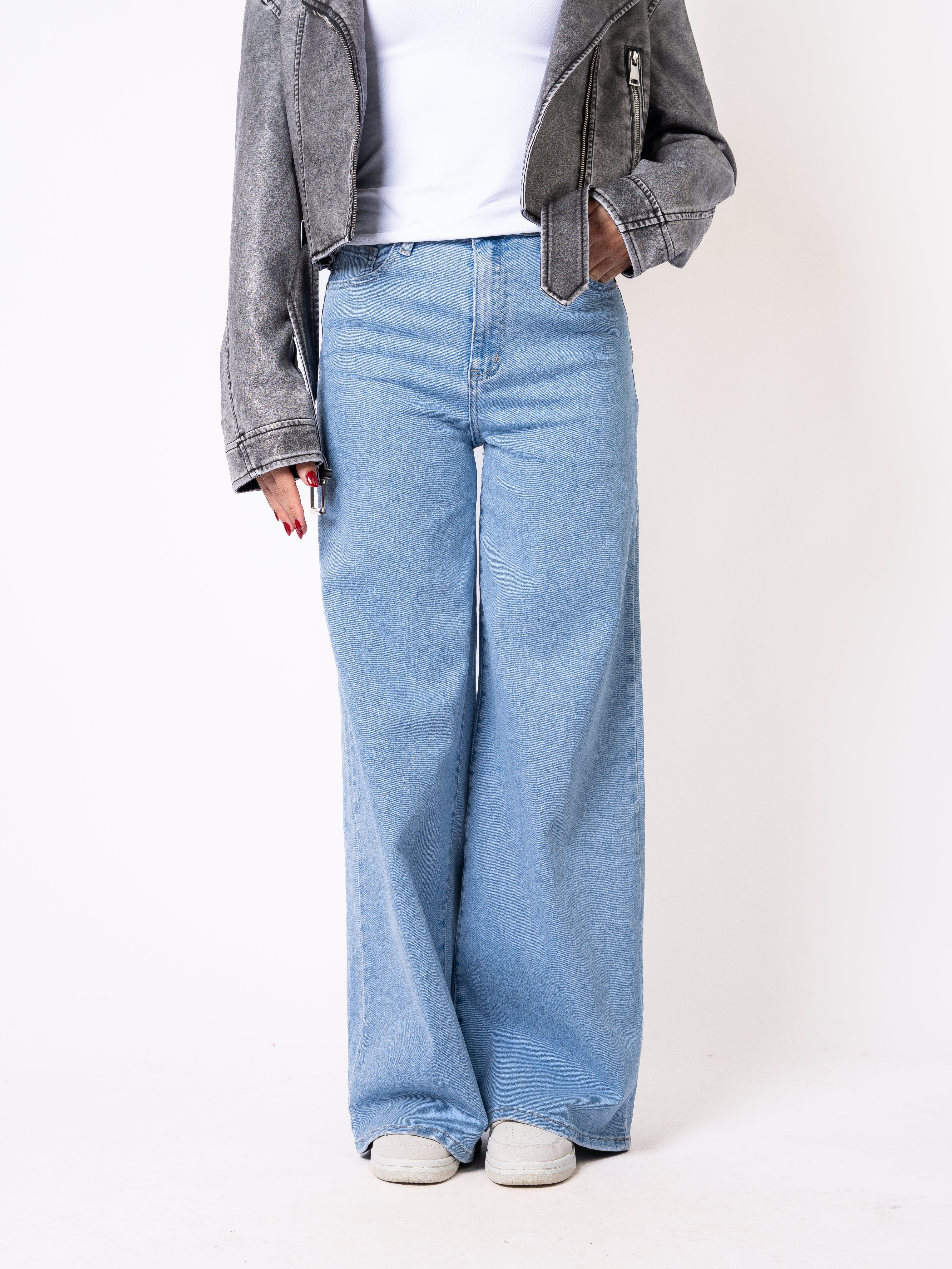 Wide Leg Jeans Nora - Denim Blue
