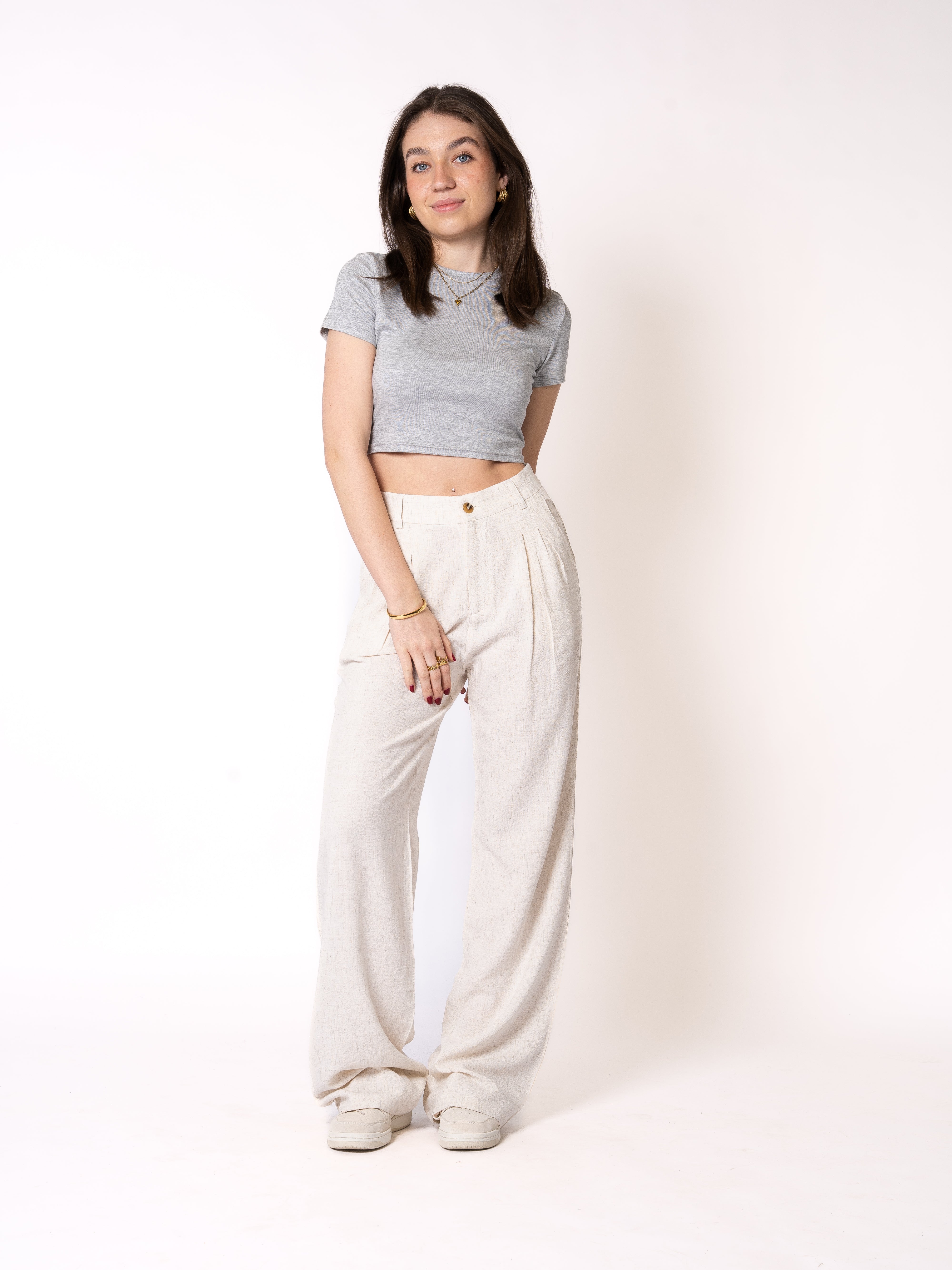 Straight Leg Leinenhose Helen