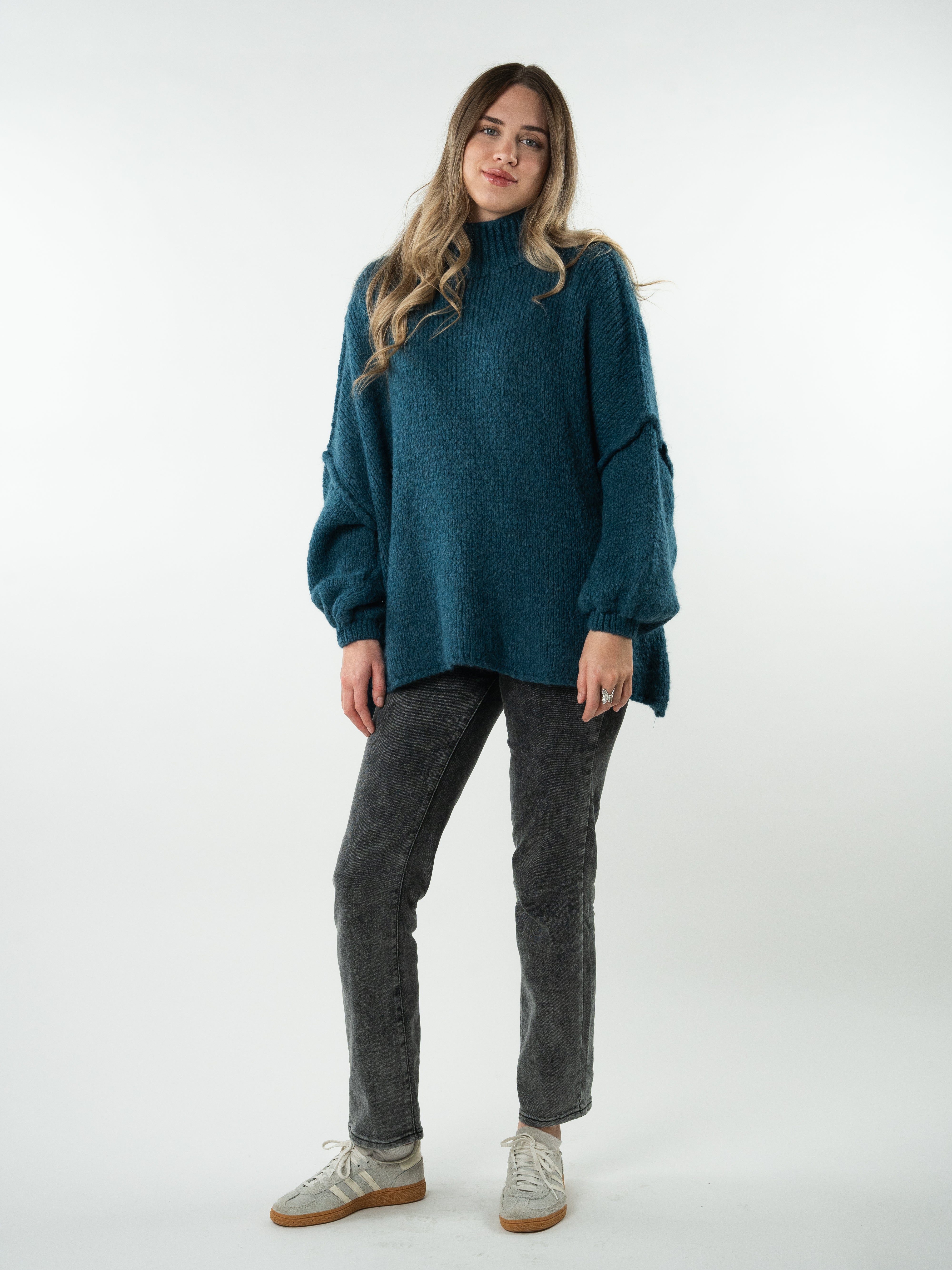 Strickpullover Felina - Petrol