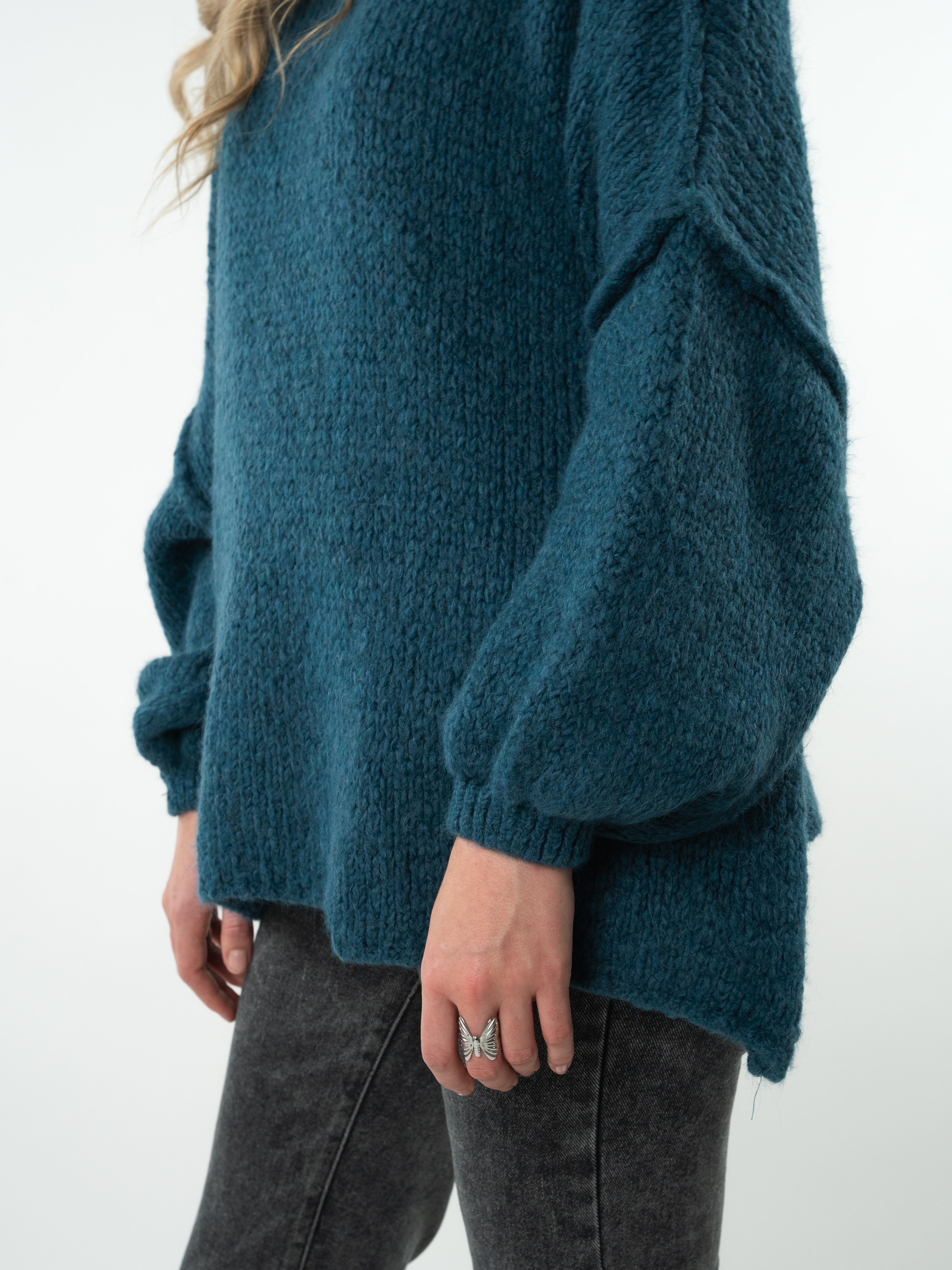Strickpullover Felina - Petrol