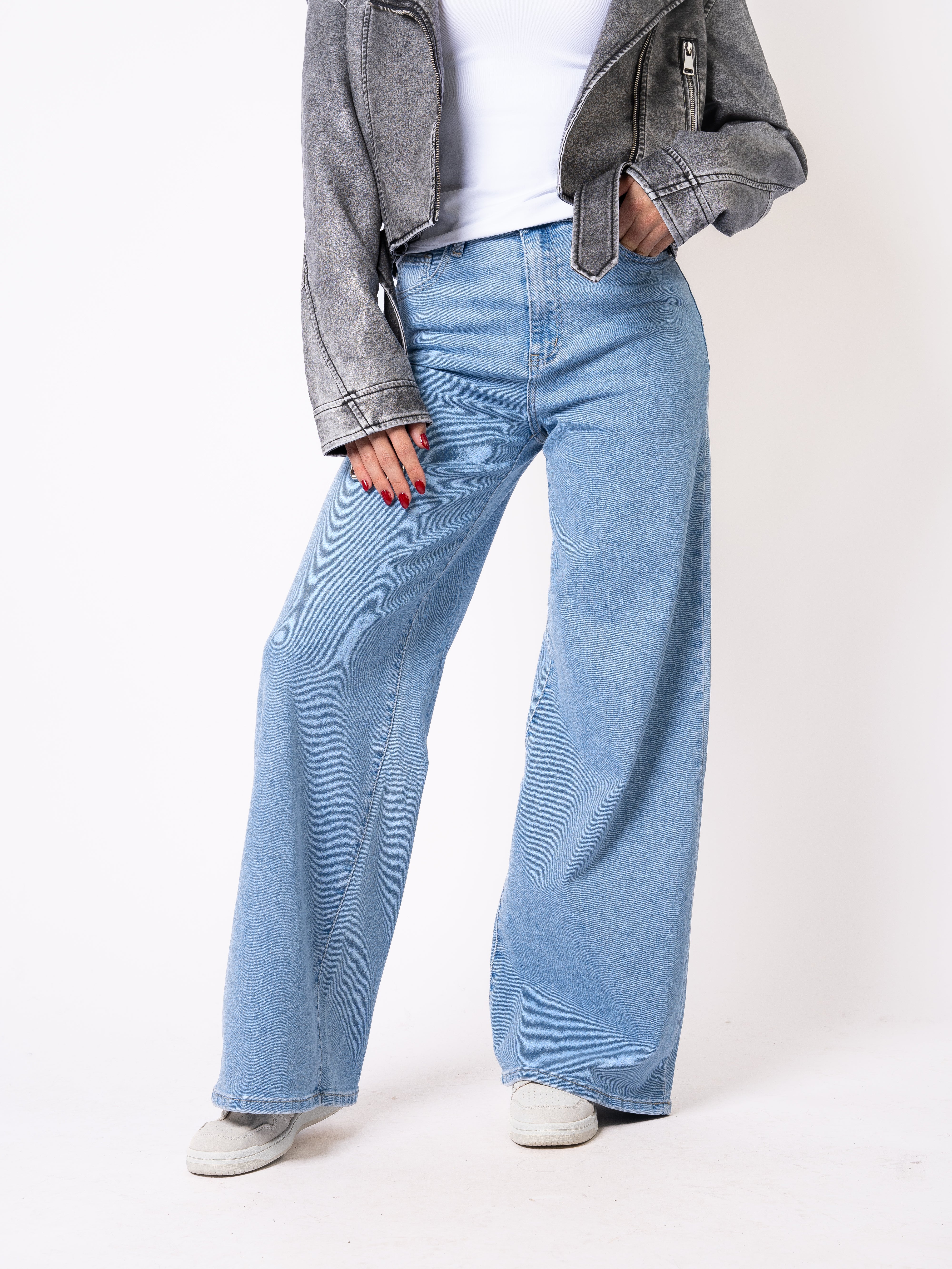 Wide Leg Jeans Nora - Denim Blue