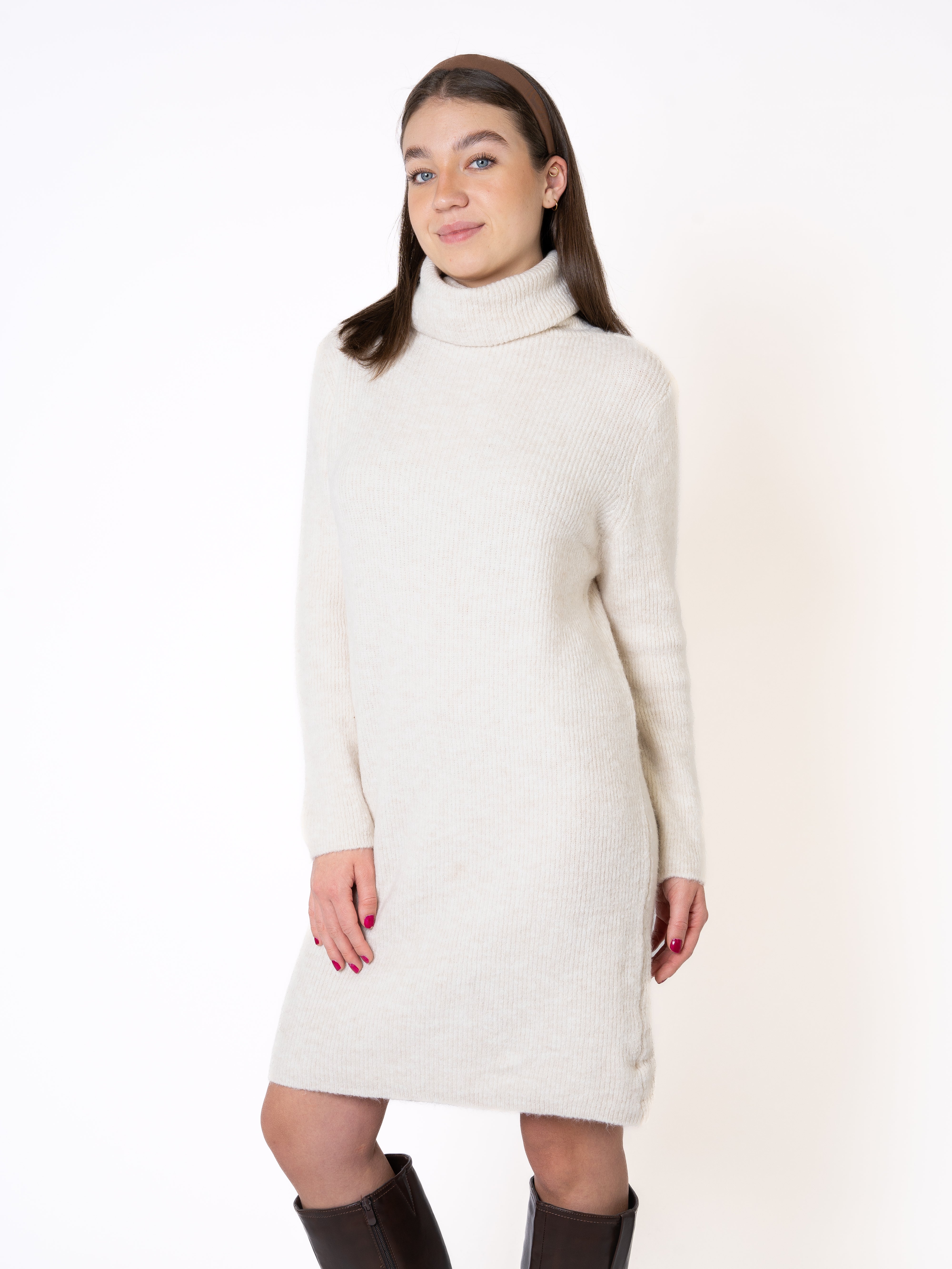Strickkleid Helena - Creme