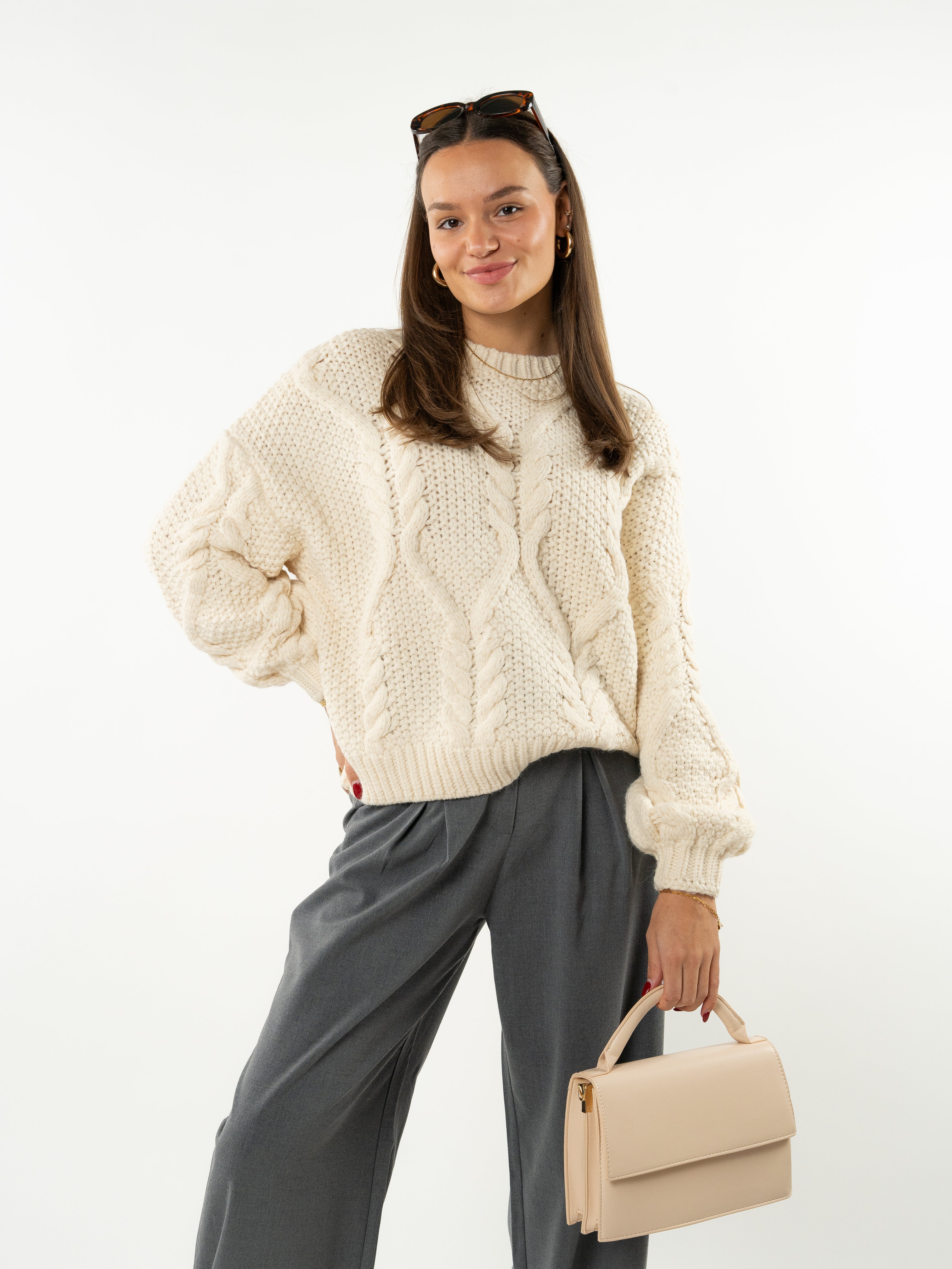 Strickpullover Luana - Creme