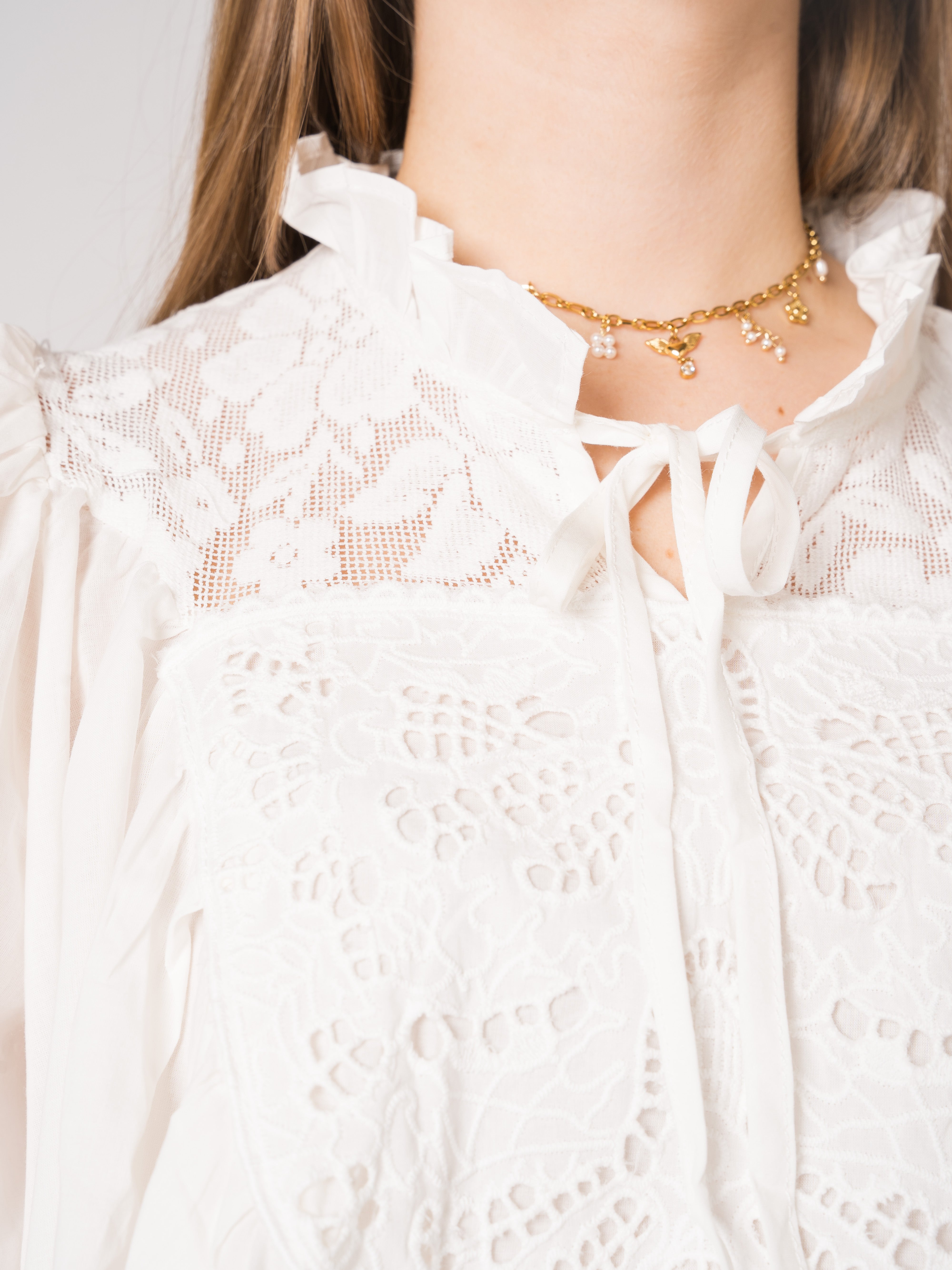 Loving Spring Baumwoll Boho Bluse