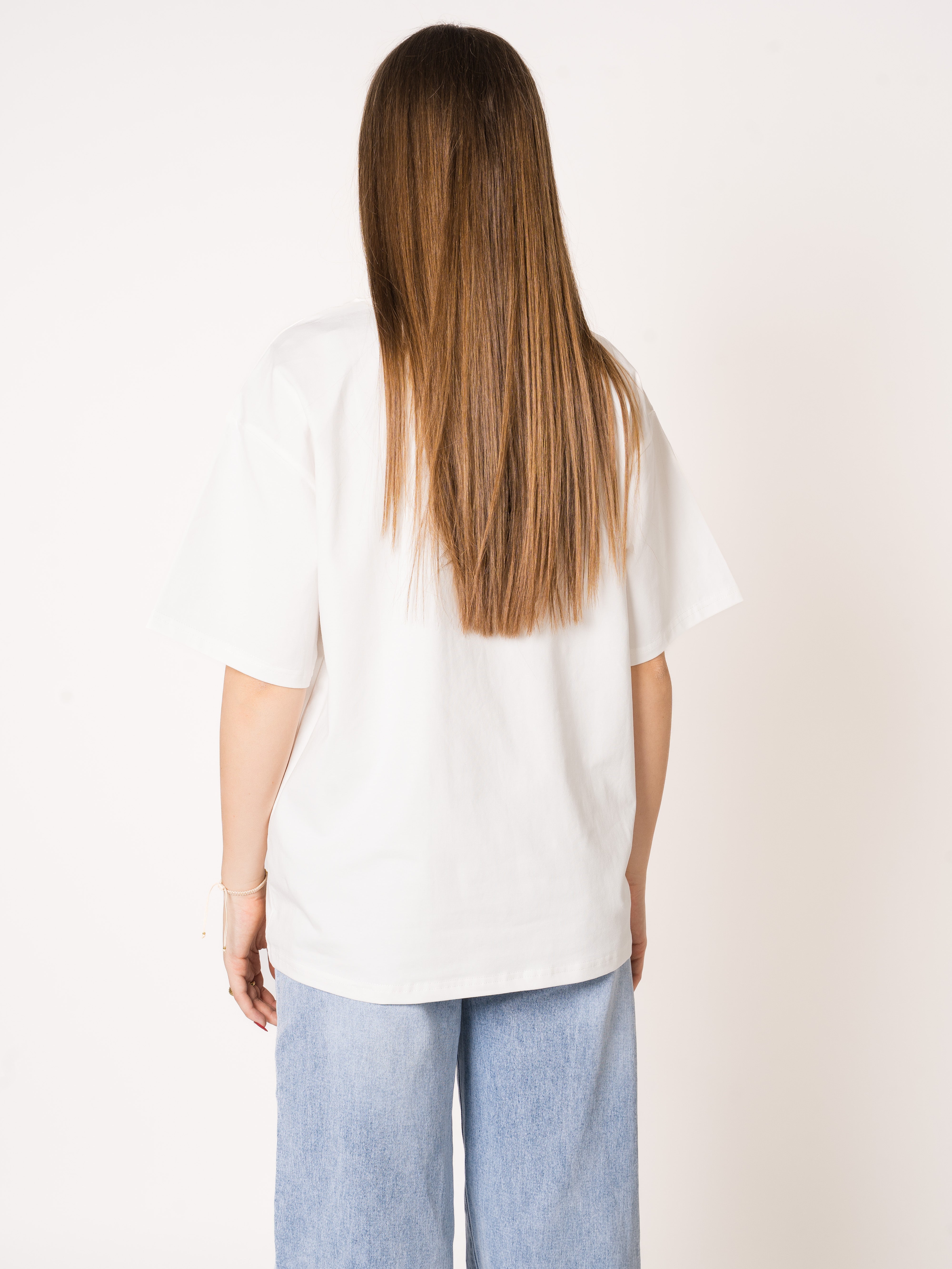 Oversize T-Shirt Summer Print