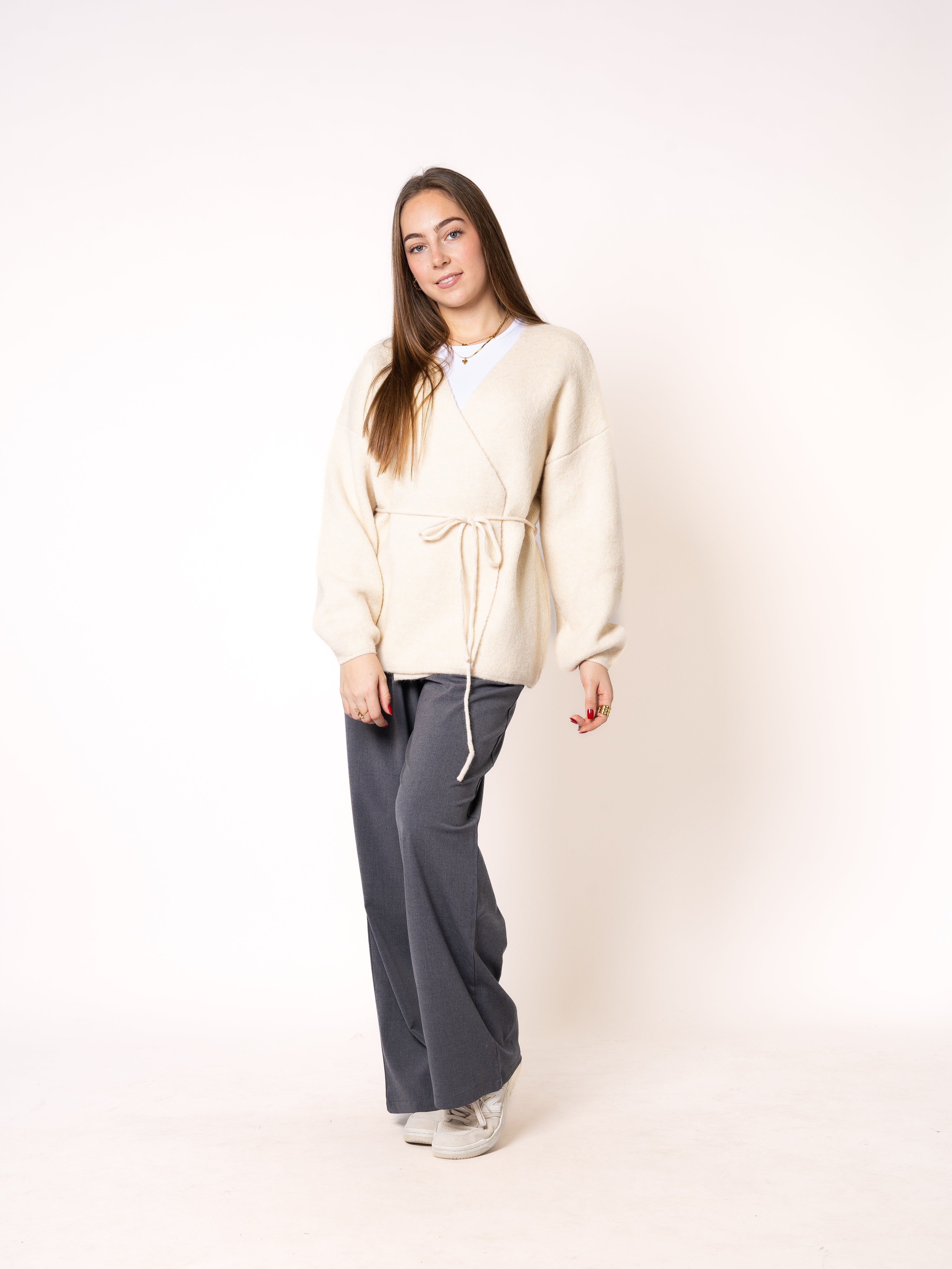 Strickcardigan Harmony - Creme