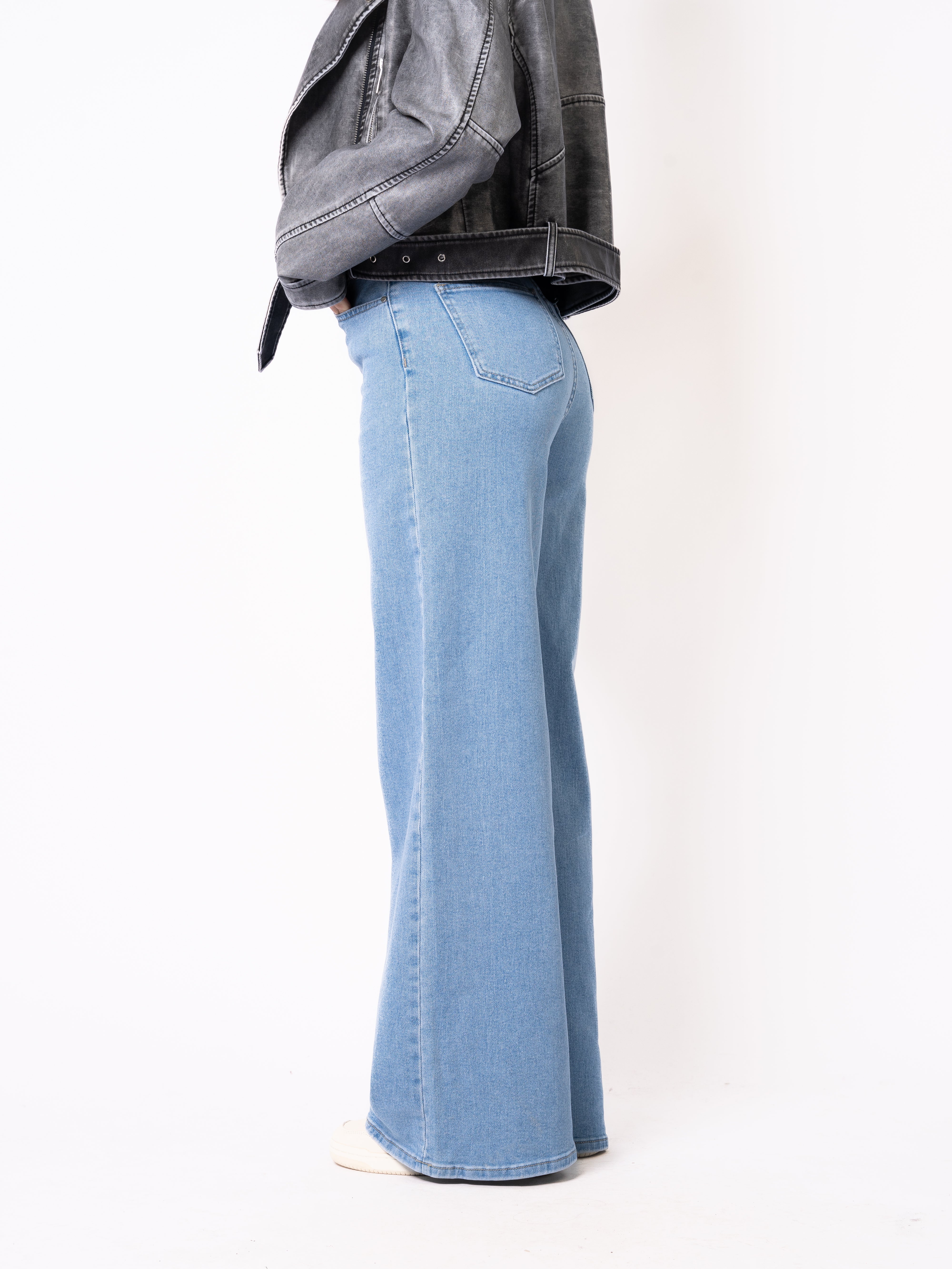 Wide Leg Jeans Nora - Denim Blue