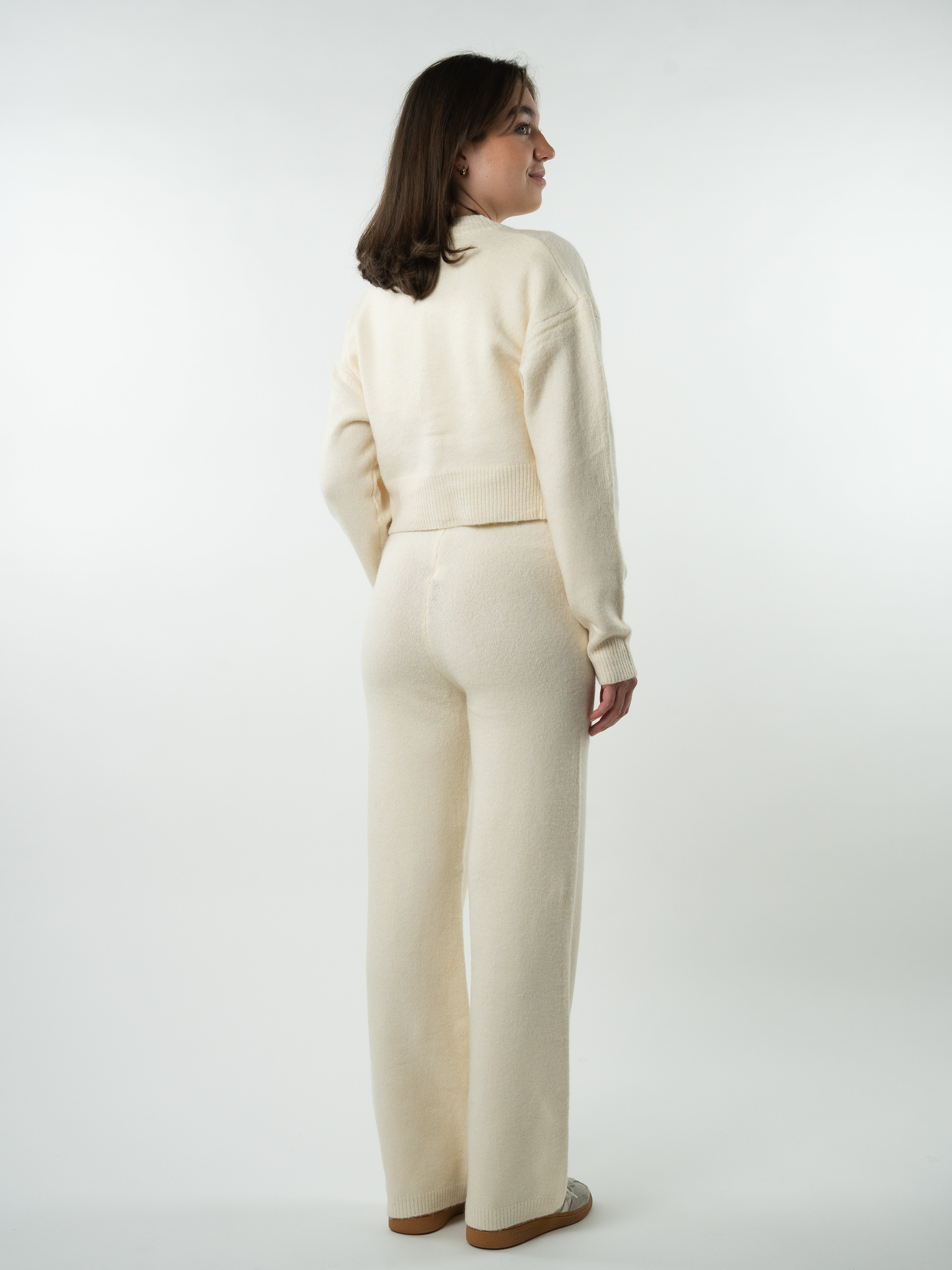 Get Comfy Knit Jacket - Creme