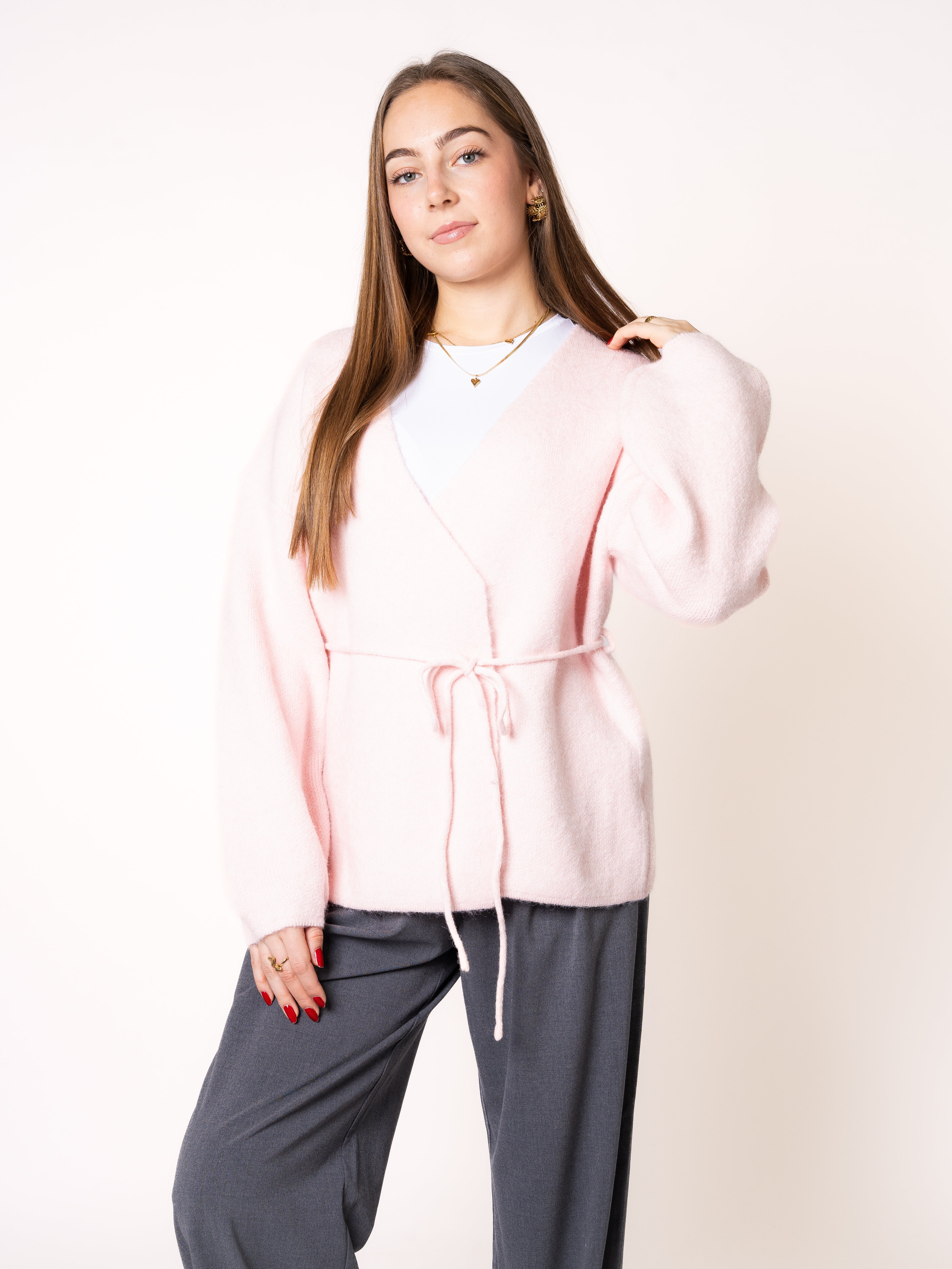 LUCKY DEAL 1168 Strickcardigan Harmony - Rosa - vom Umtausch ausgeschlossen -
