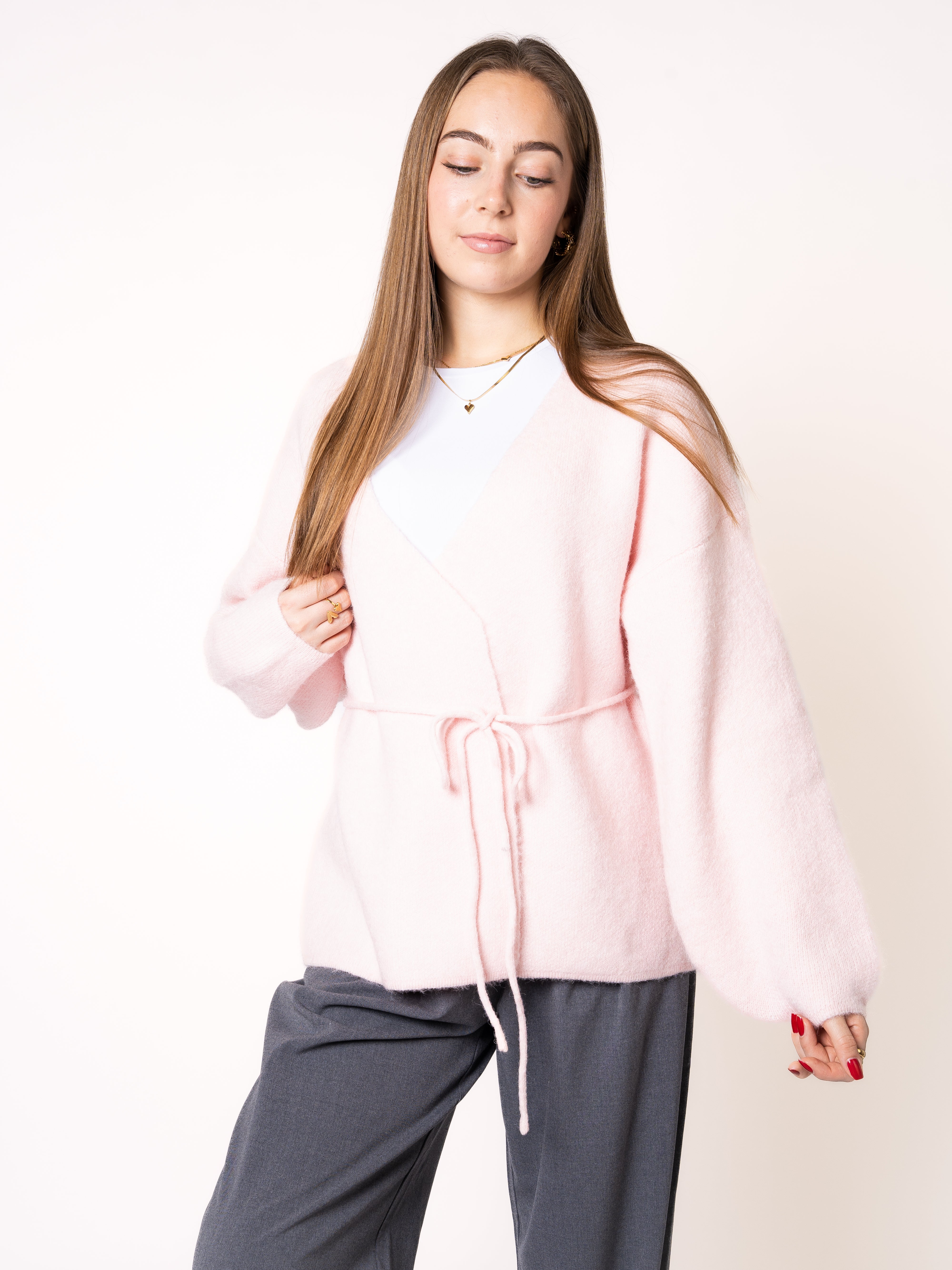 LUCKY DEAL 1168 Strickcardigan Harmony - Rosa - vom Umtausch ausgeschlossen -
