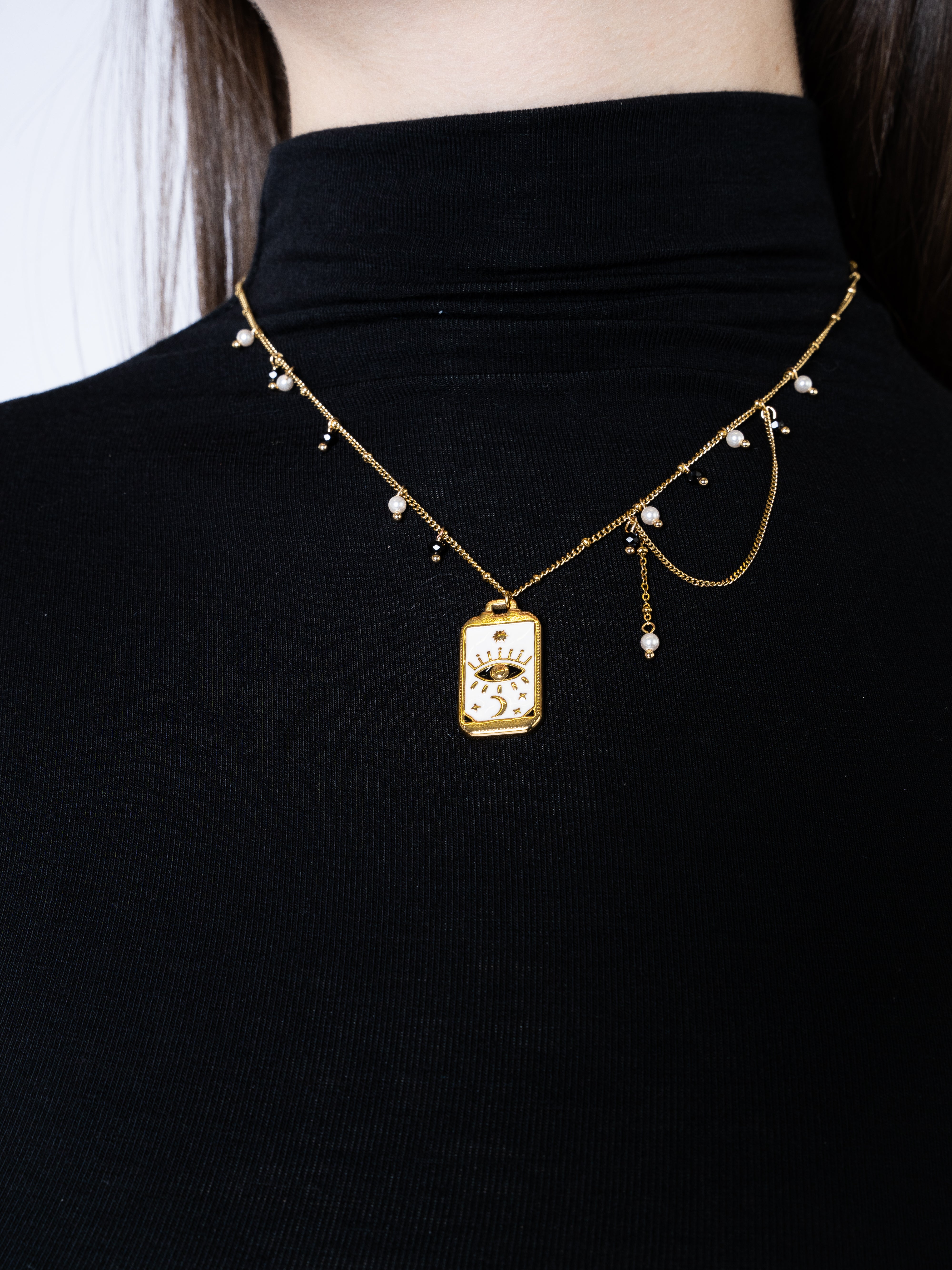 Eye-Opening Necklace - Gold