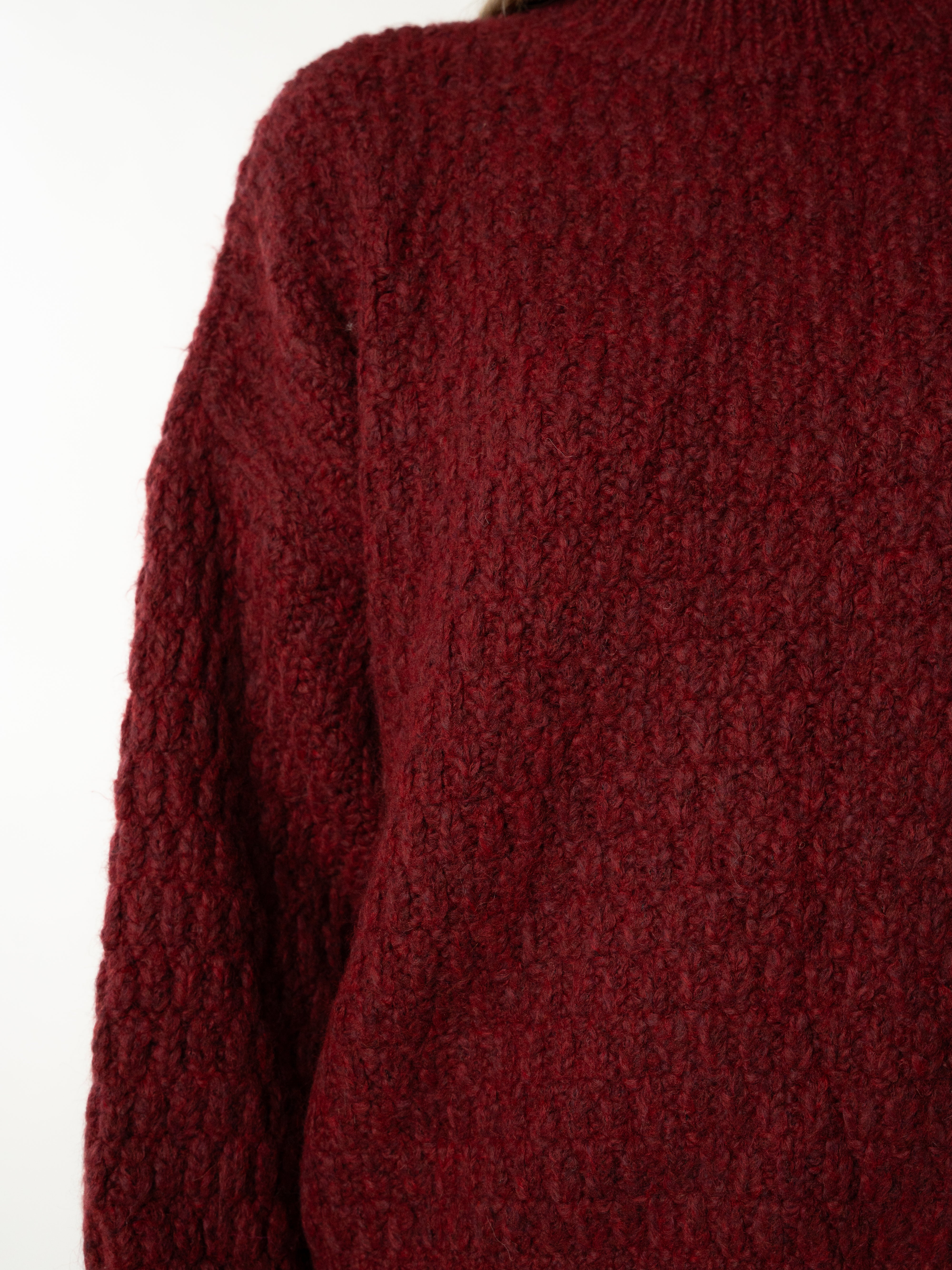 Strickpullover Vivien - Bordeaux